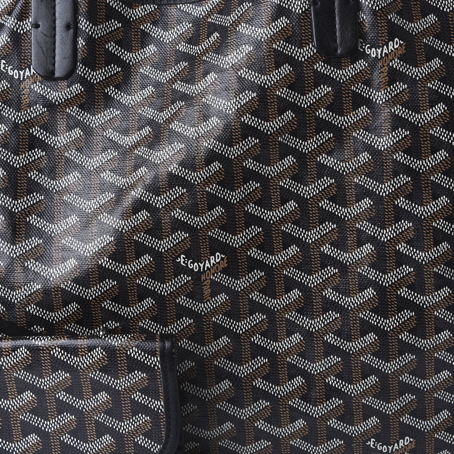 Goyard Goyardine Saint Louis PM Black 8 of 9