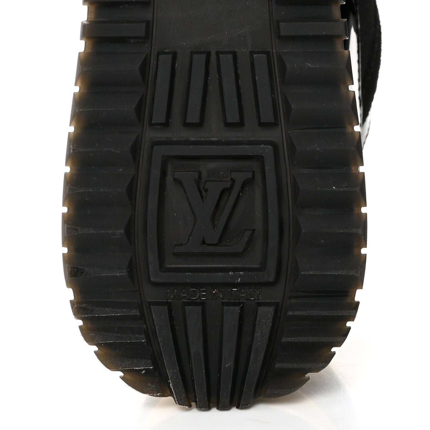 Suede Monogram Run Away Sneakers 36.5 Black