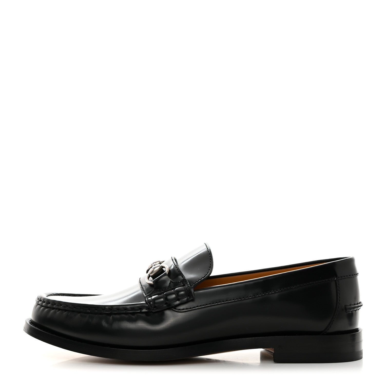Gucci Calfskin Mens 1953 Horsebit Loafers 11.5 Black 1 of 9