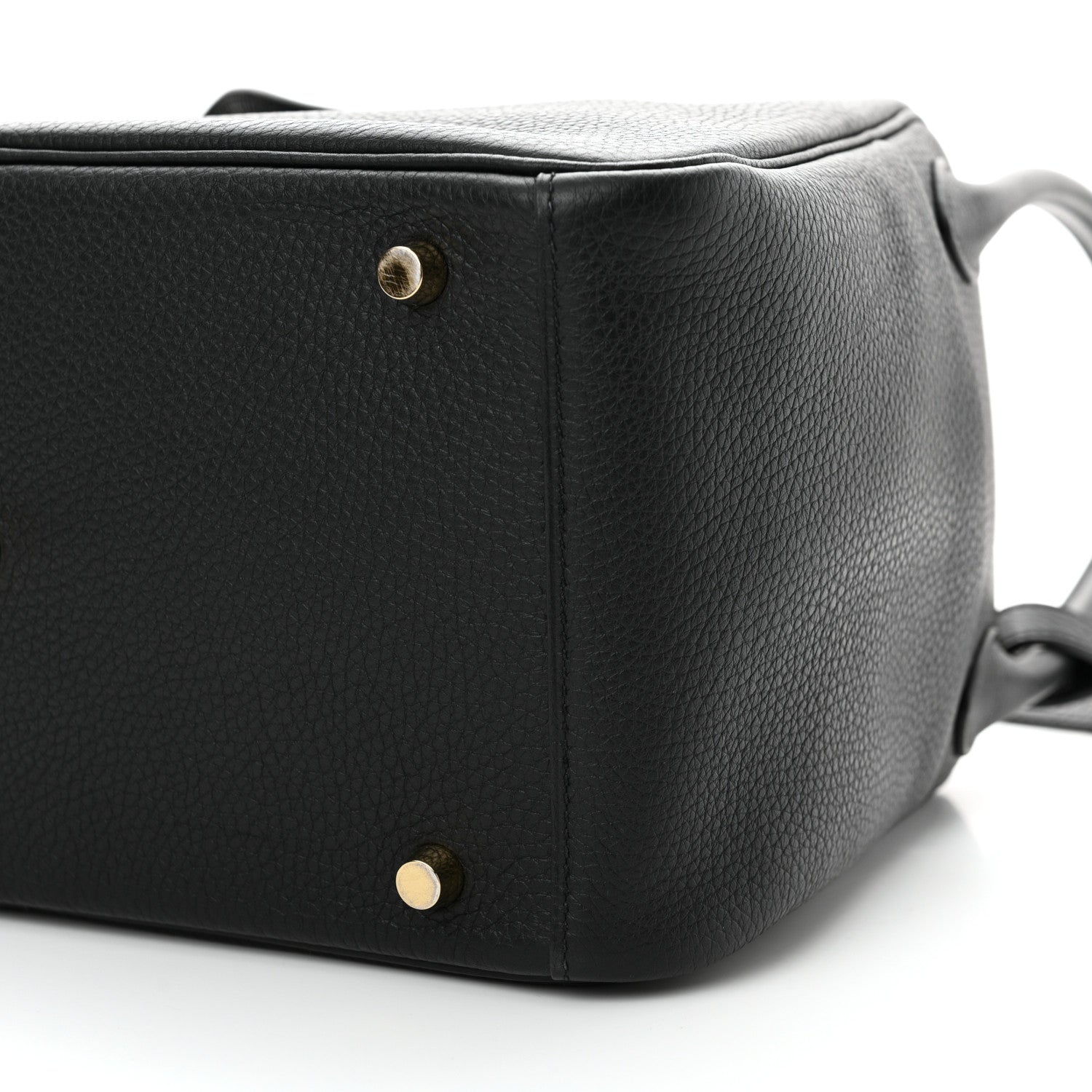 Hermes Taurillon Clemence Lindy 30 Black 10 of 11