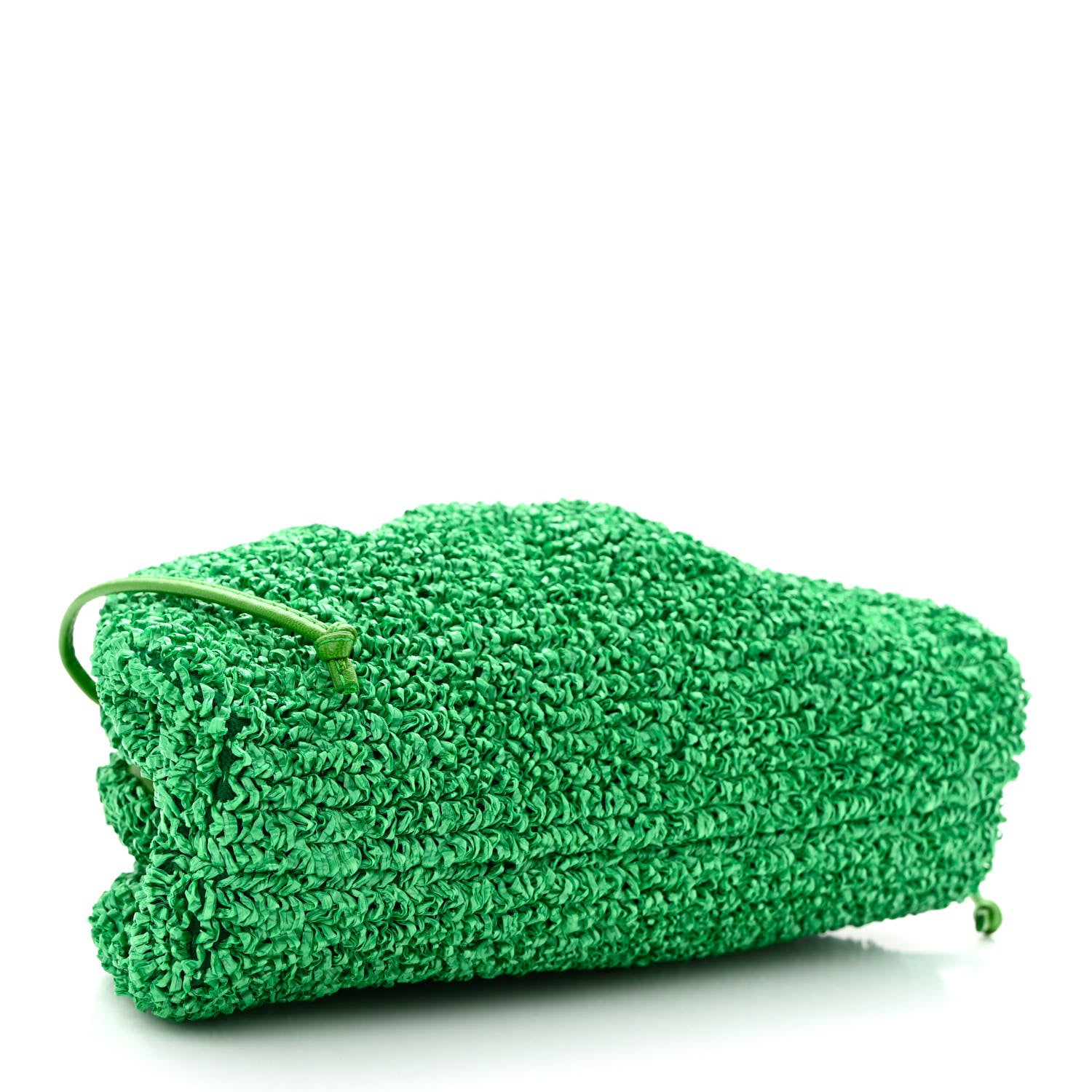 Bottega Veneta Bouclé Curly Raffia The Mini Pouch Parakeet 4 of 10