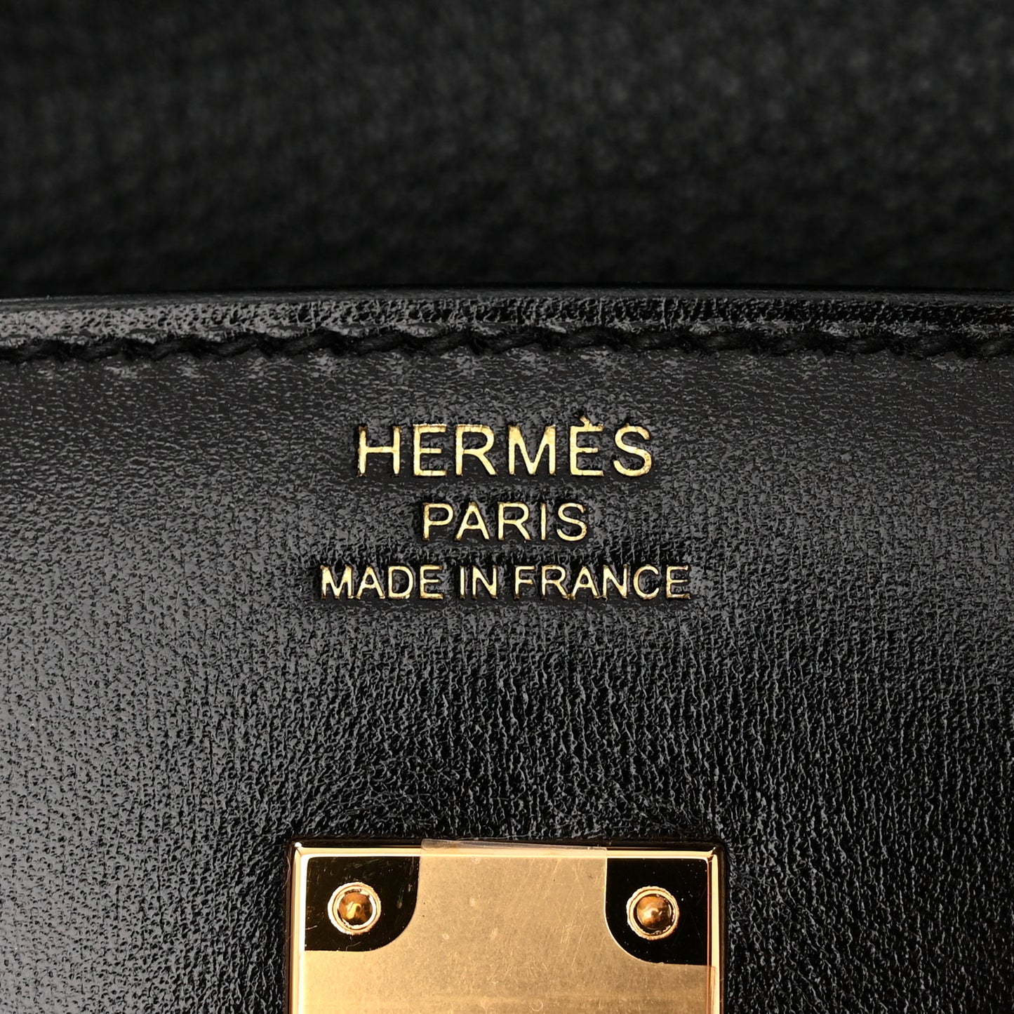 Box Birkin Sellier 25 Black