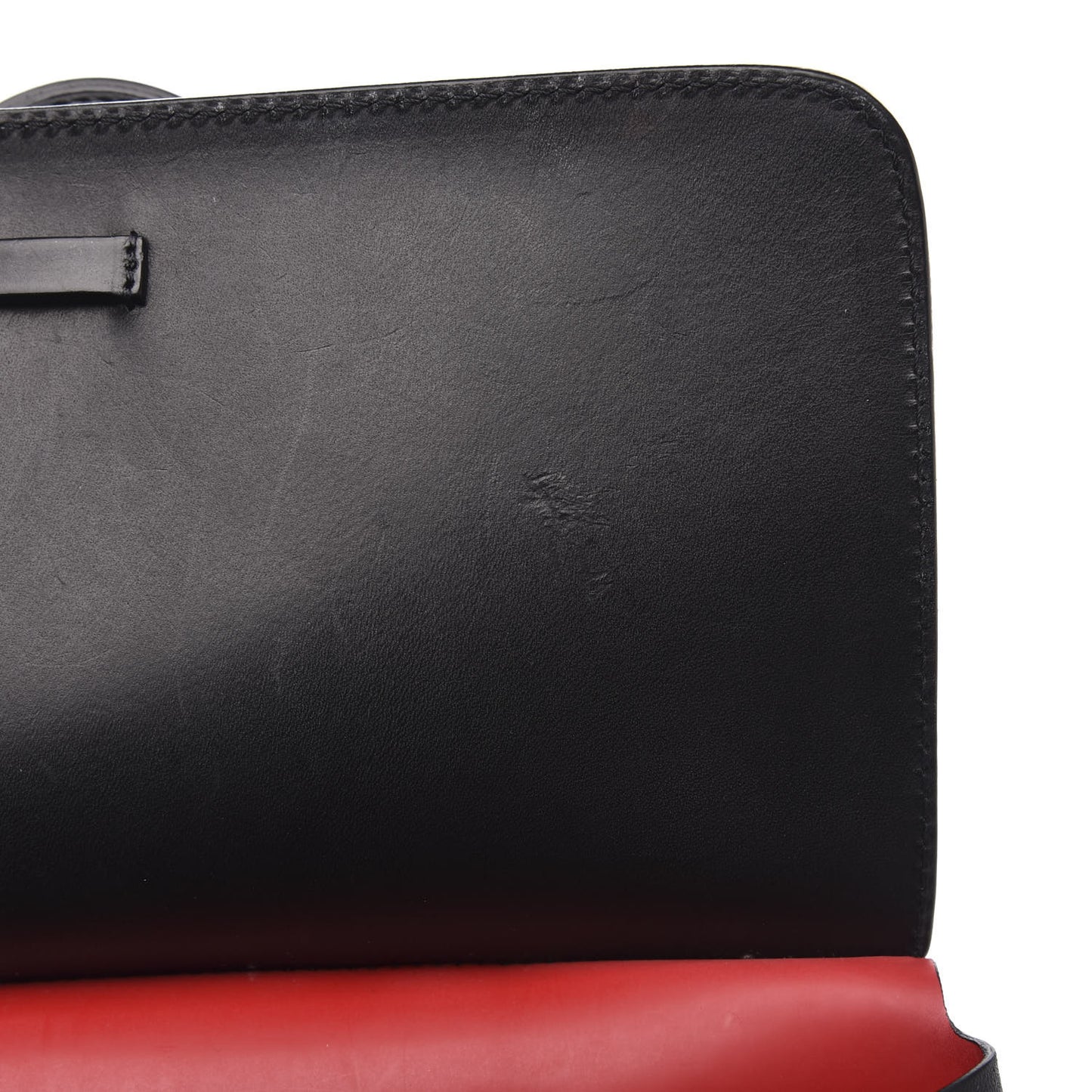 Calfskin Mini Lady Bag Black Flamma