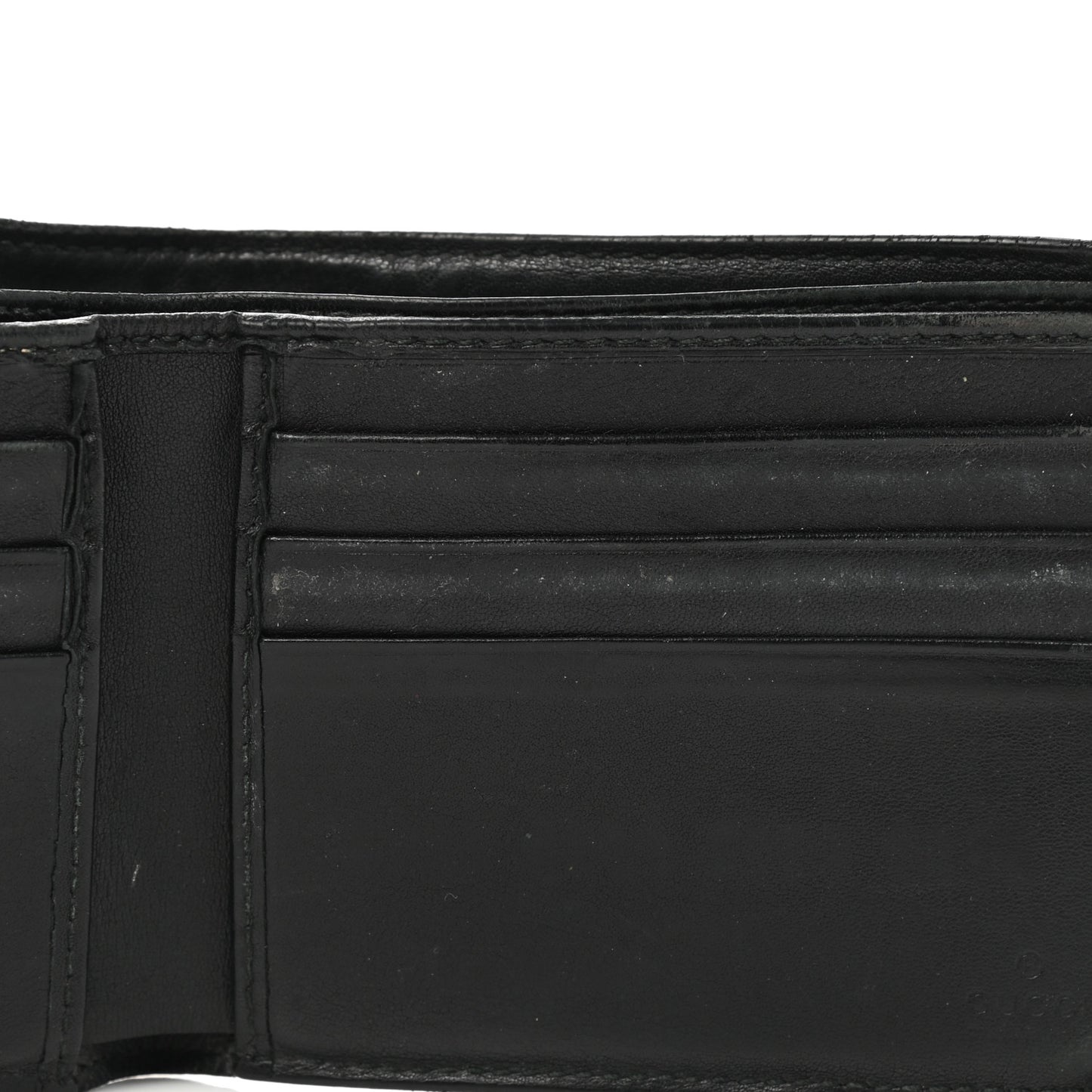 Guccissima Avel Bi-Fold Wallet Black