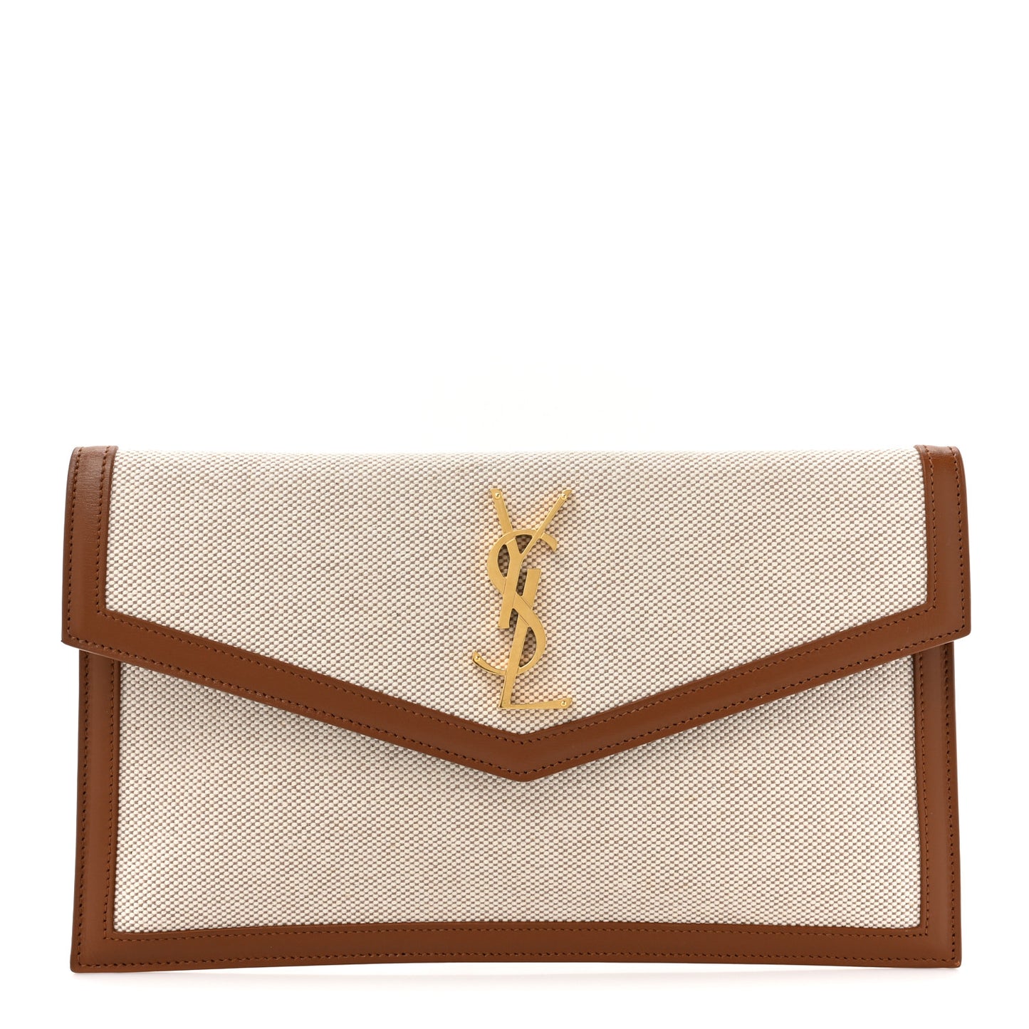 Canvas Uptown Pouch Natural Beige Brick