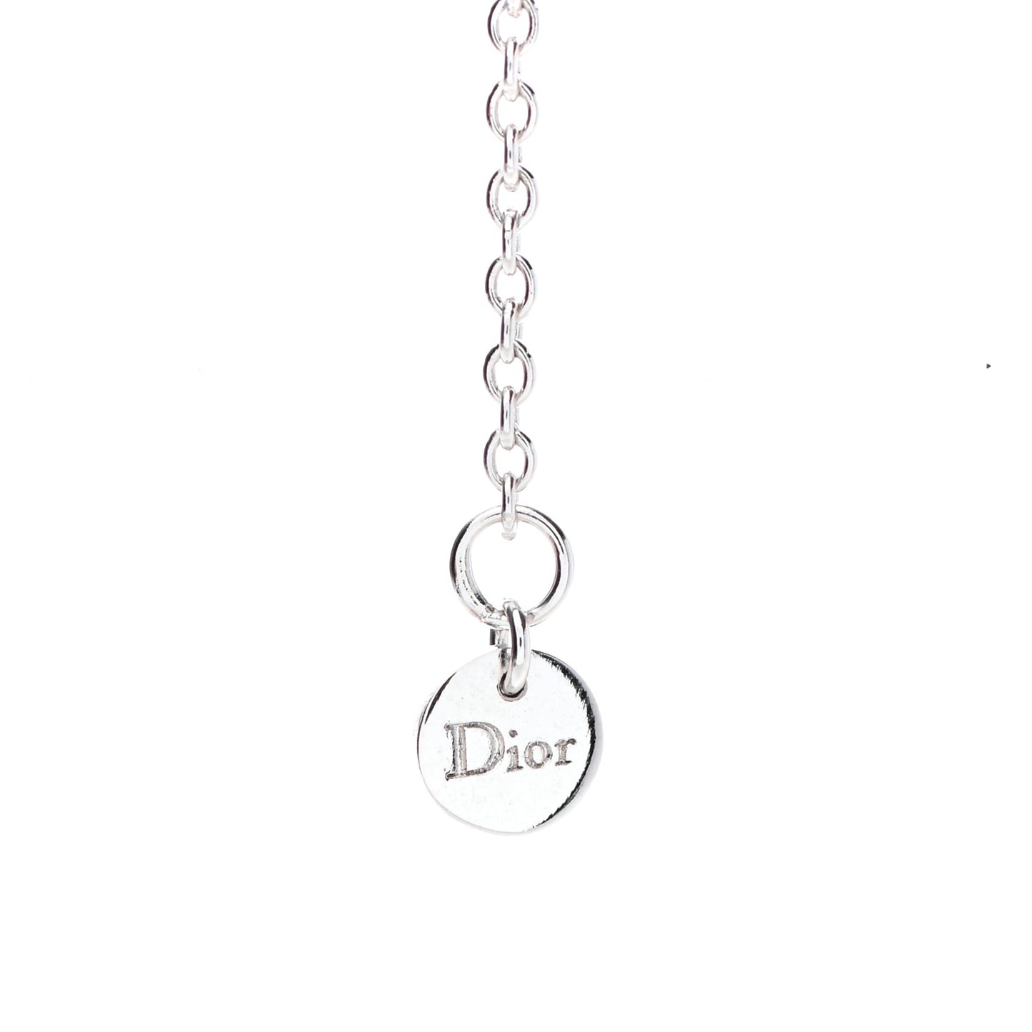 Crystal CD Bracelet Silver
