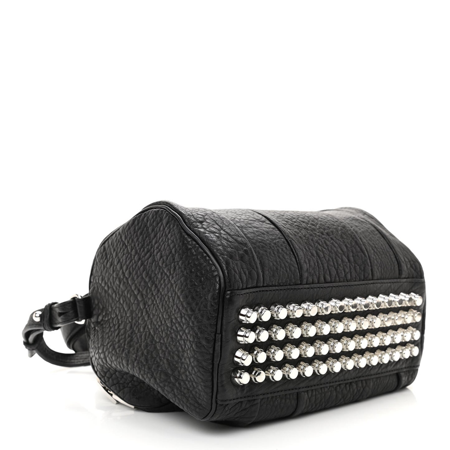 Pebbled Lambskin Mini Rockie Black Rhodium Hardware