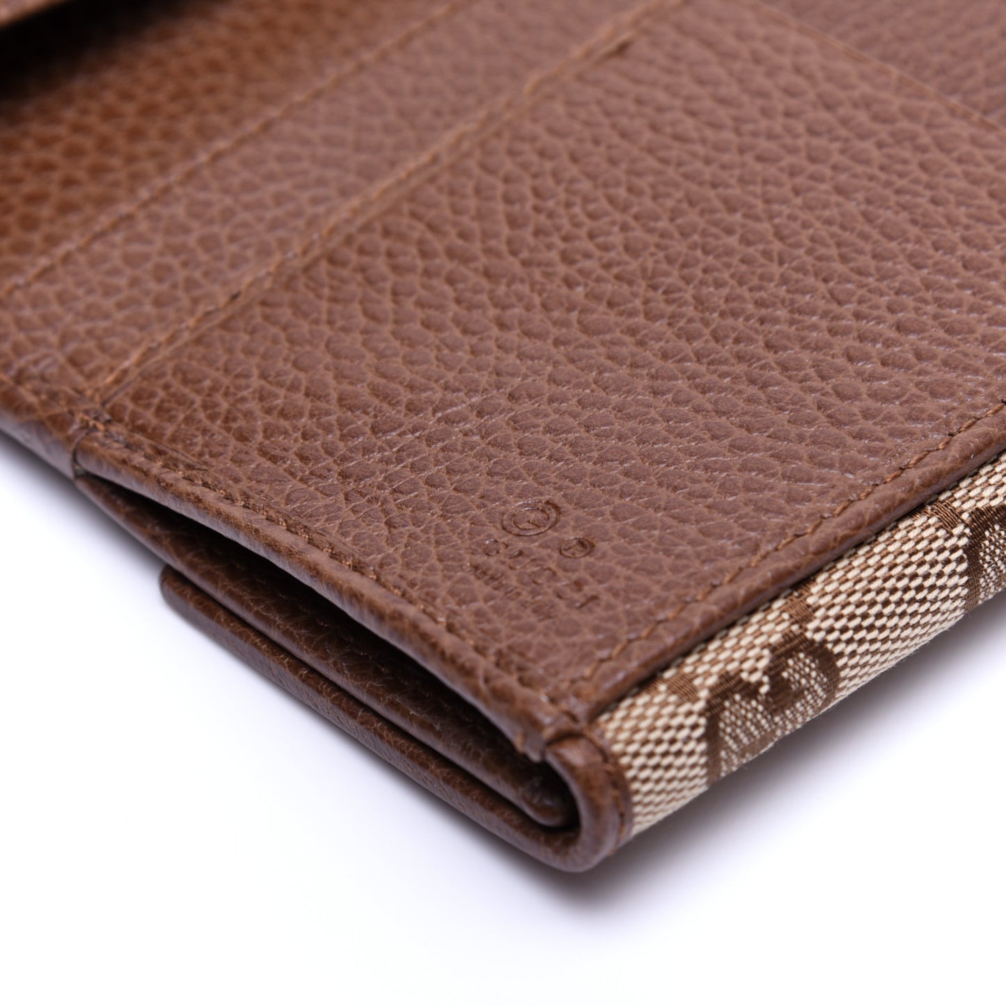Monogram Continental Flap Wallet Brown