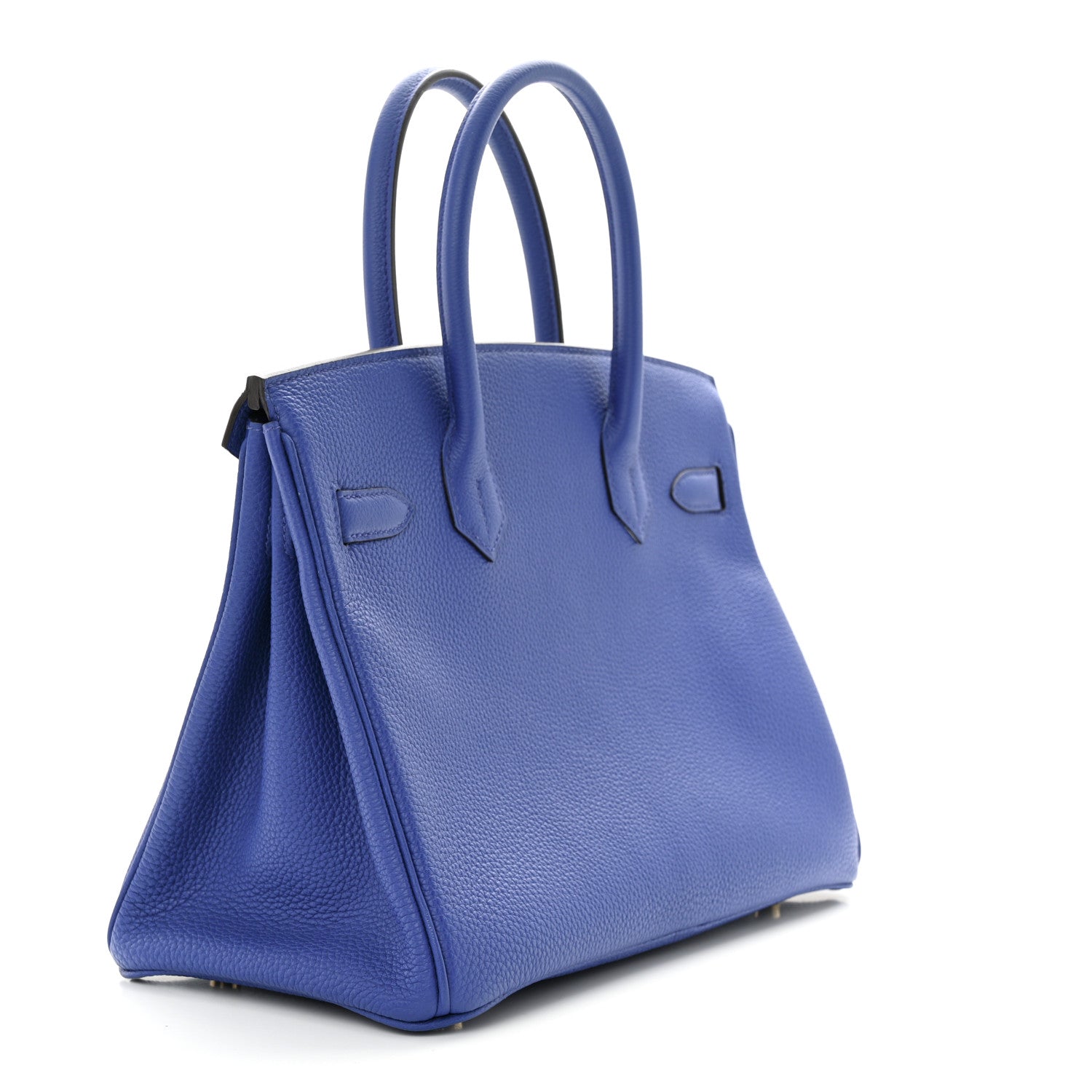 Hermes Togo BIRKIN 30 Bleu Electrique 3 of 10