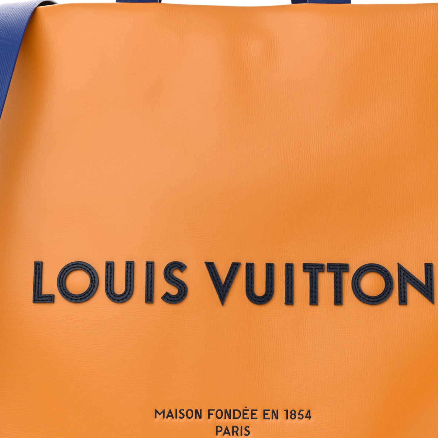 Cowhide Shopper Bag MM Safran