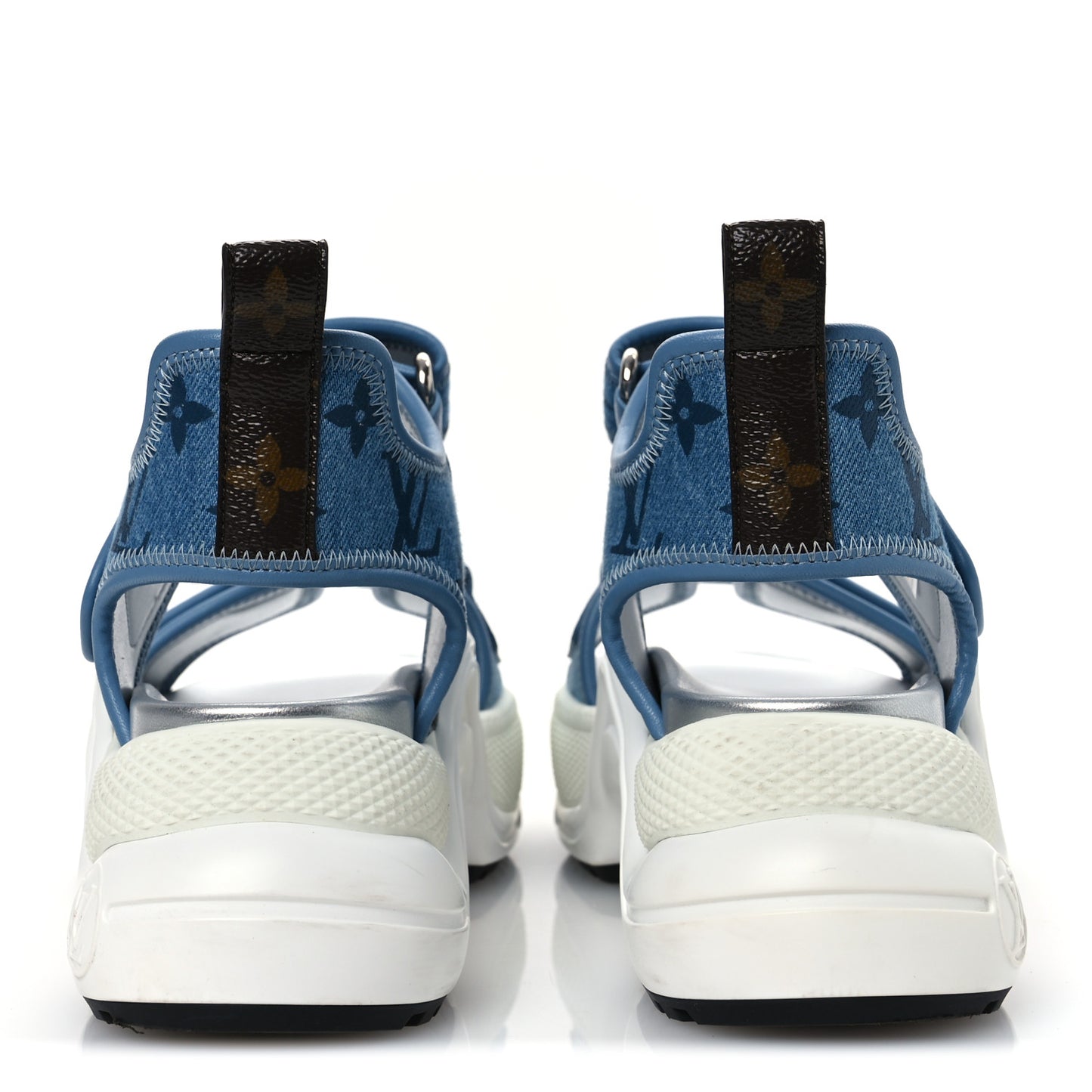 Monogram Denim LV Archlight Sandal 35.5 Denim Blue