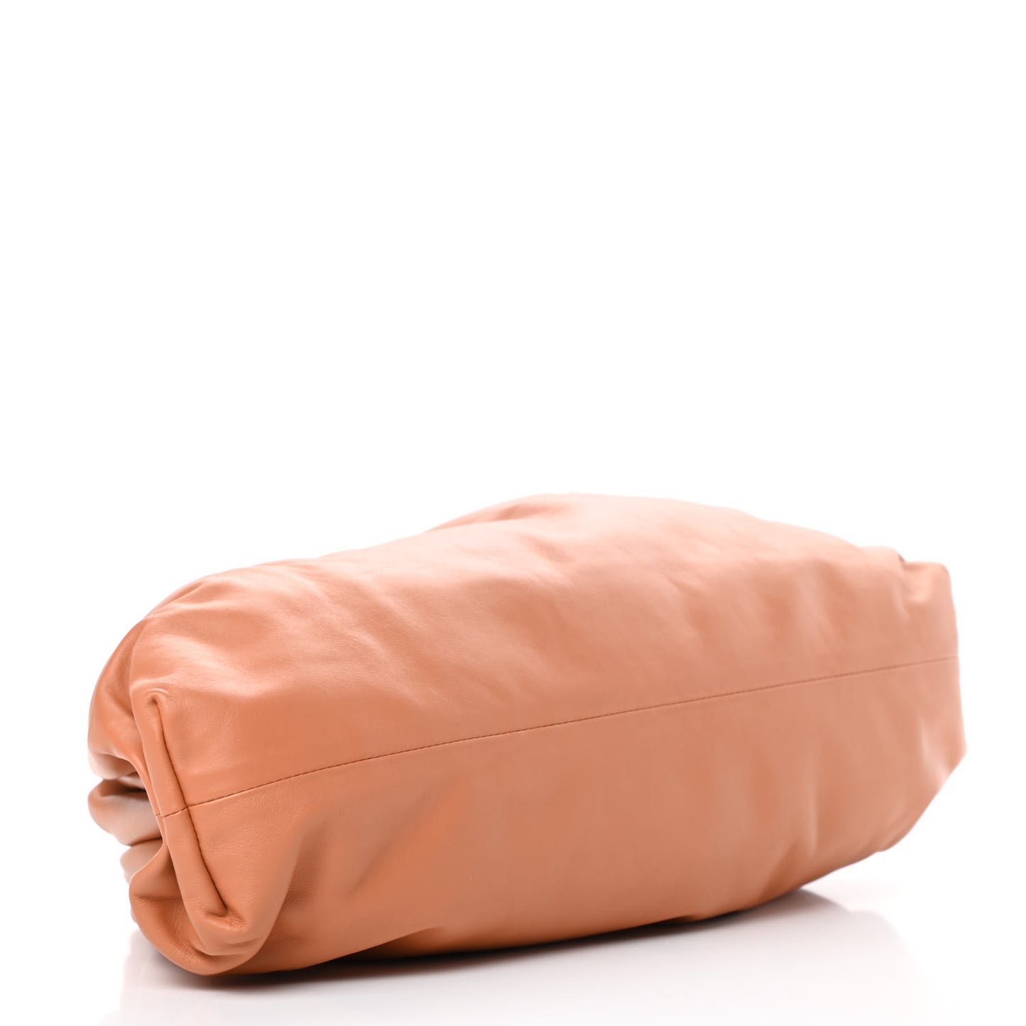 Smooth Butter Calf The Pouch Oversized Clutch Clay