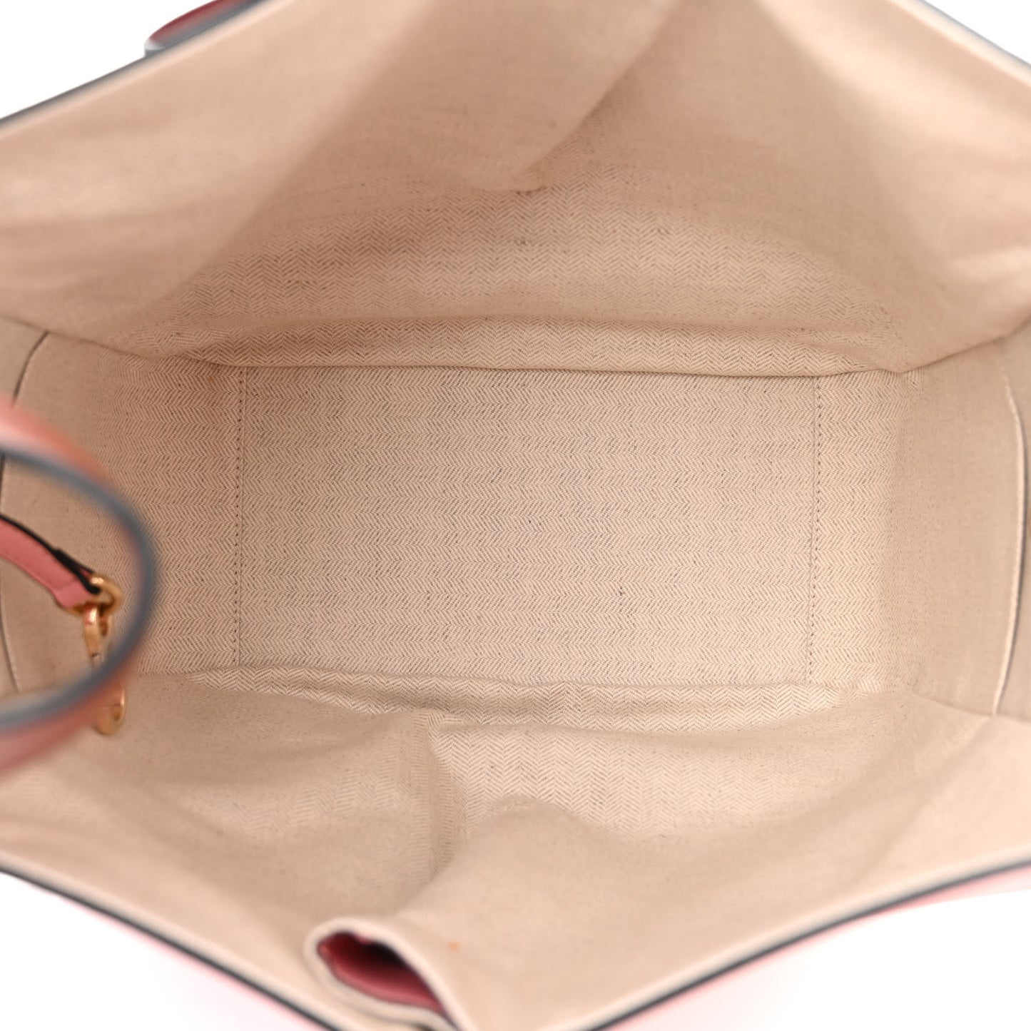 Calfskin Small Hammock Shoulder Bag Pastel Pink Tan