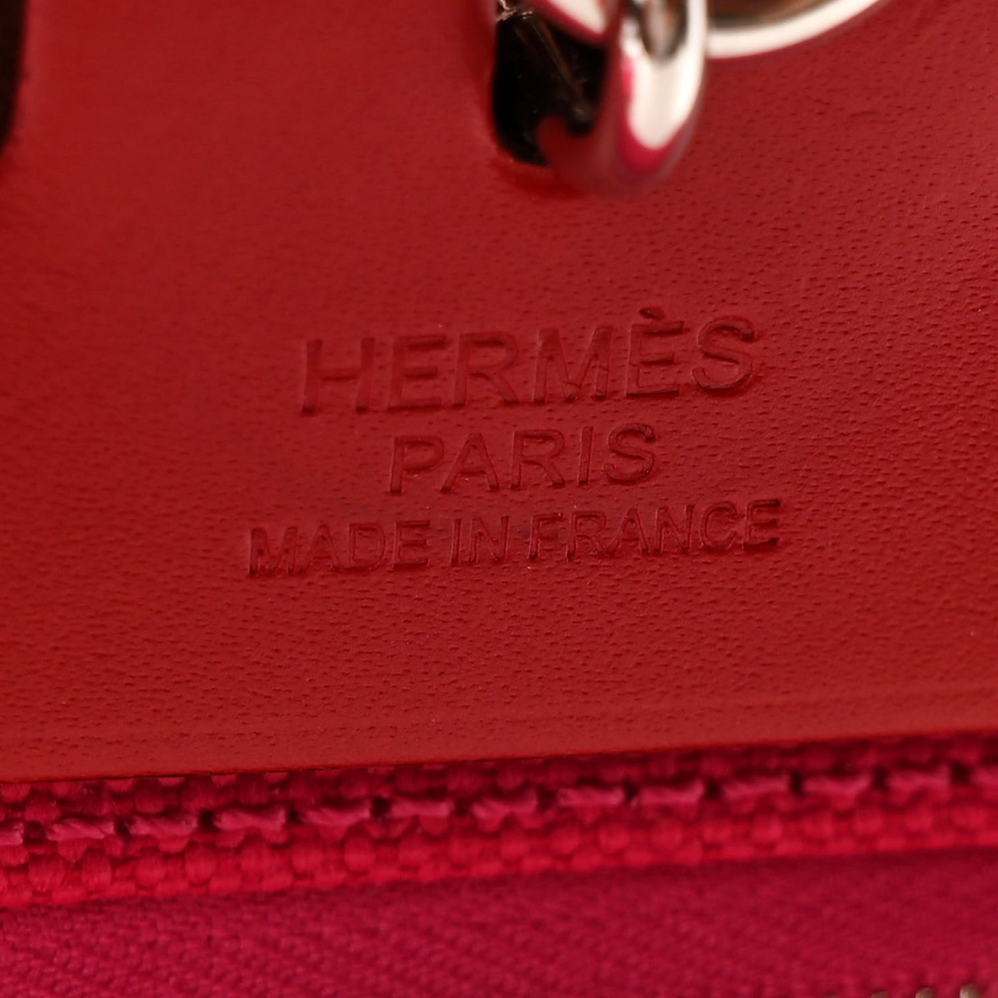 Military Toile Vache Hunter Herbag Zip PM 31 Rose Mexico Rouge Piment