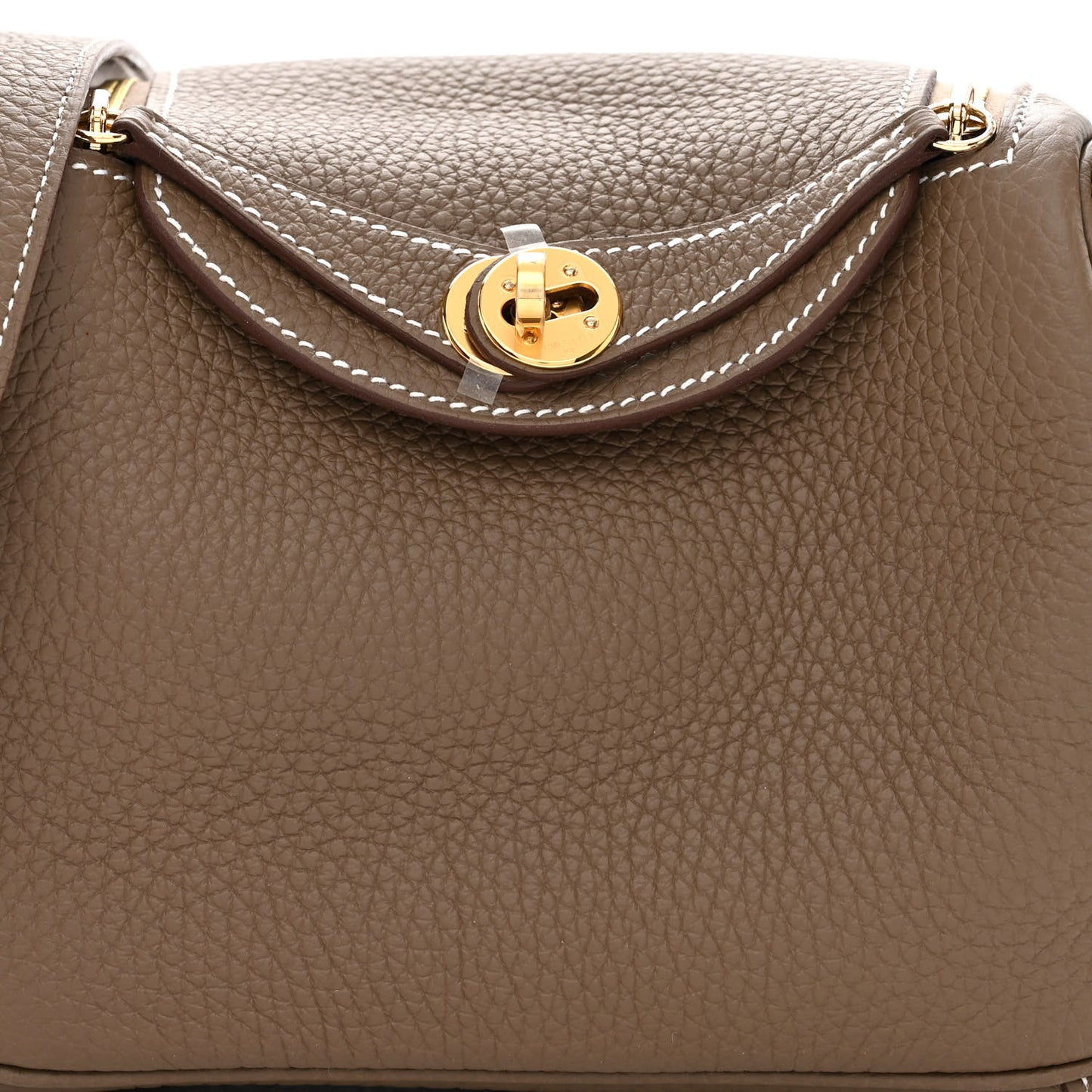 Taurillon Clemence Mini Lindy 20 Etoupe