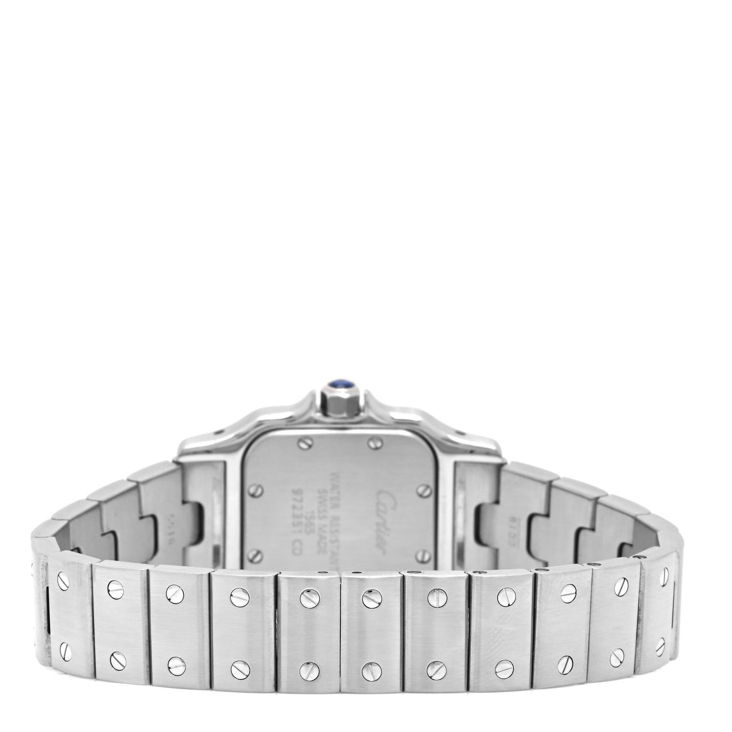 Stainless Steel 24mm Santos de Cartier Galbee Quartz Watch