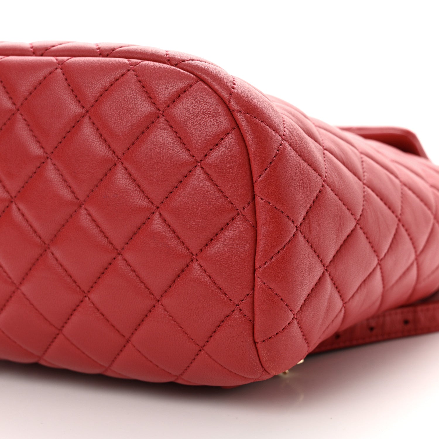 Chanel Lambskin Quilted Small Urban Spirit Backpack Red 11 of 14
