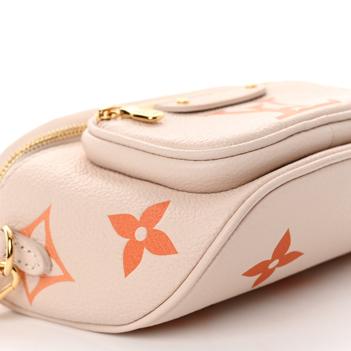 Empreinte Monogram Giant Mini By The Pool Bumbag Cream Saffron