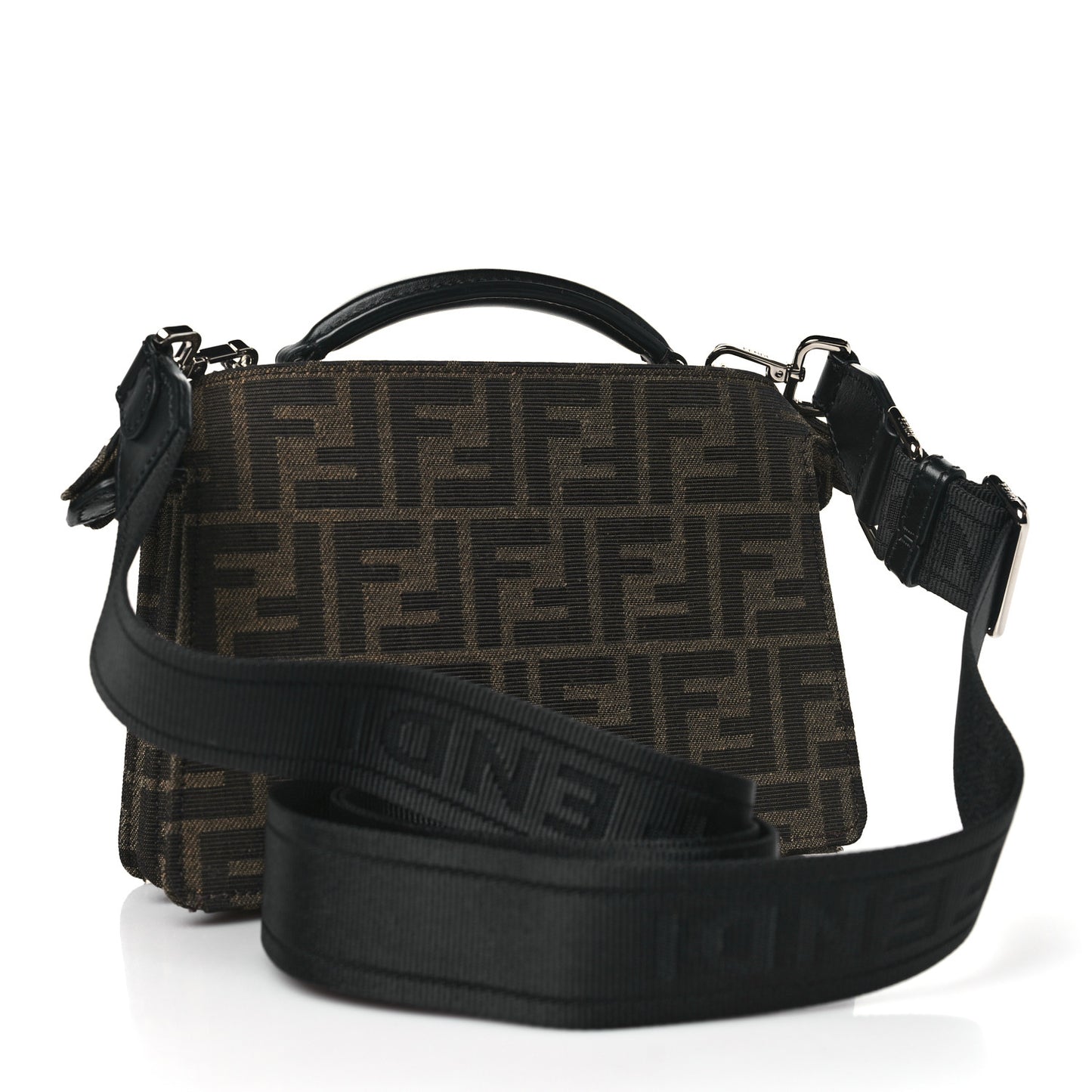 X FRGMT X POKEMON Fabric Jacquard FF 1974 Pokemon Inlay Peekaboo I See U X Cross Satchel Tobacco Moro Multicolor Black