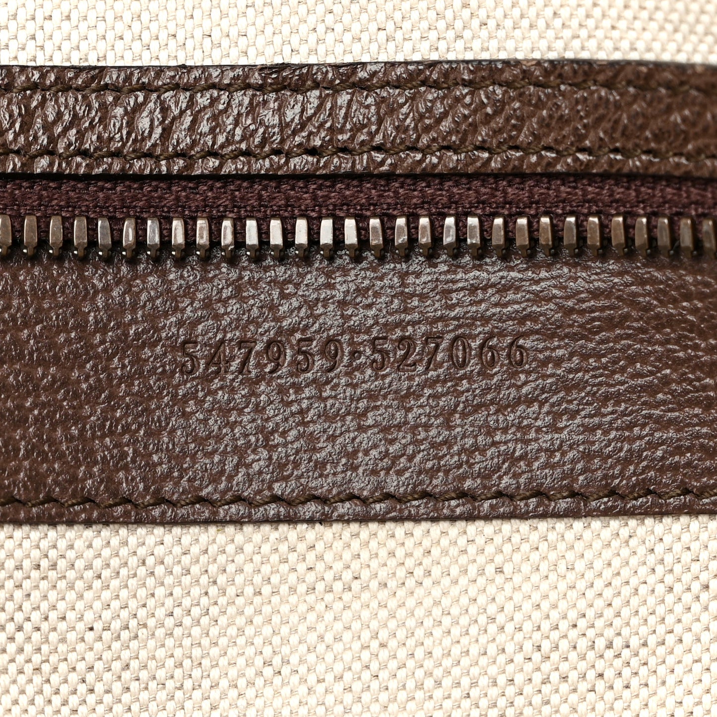 GG Supreme Monogram Textured Dollar Calfskin Web Large Savoy Duffle Bag Beige Ebony New Acero