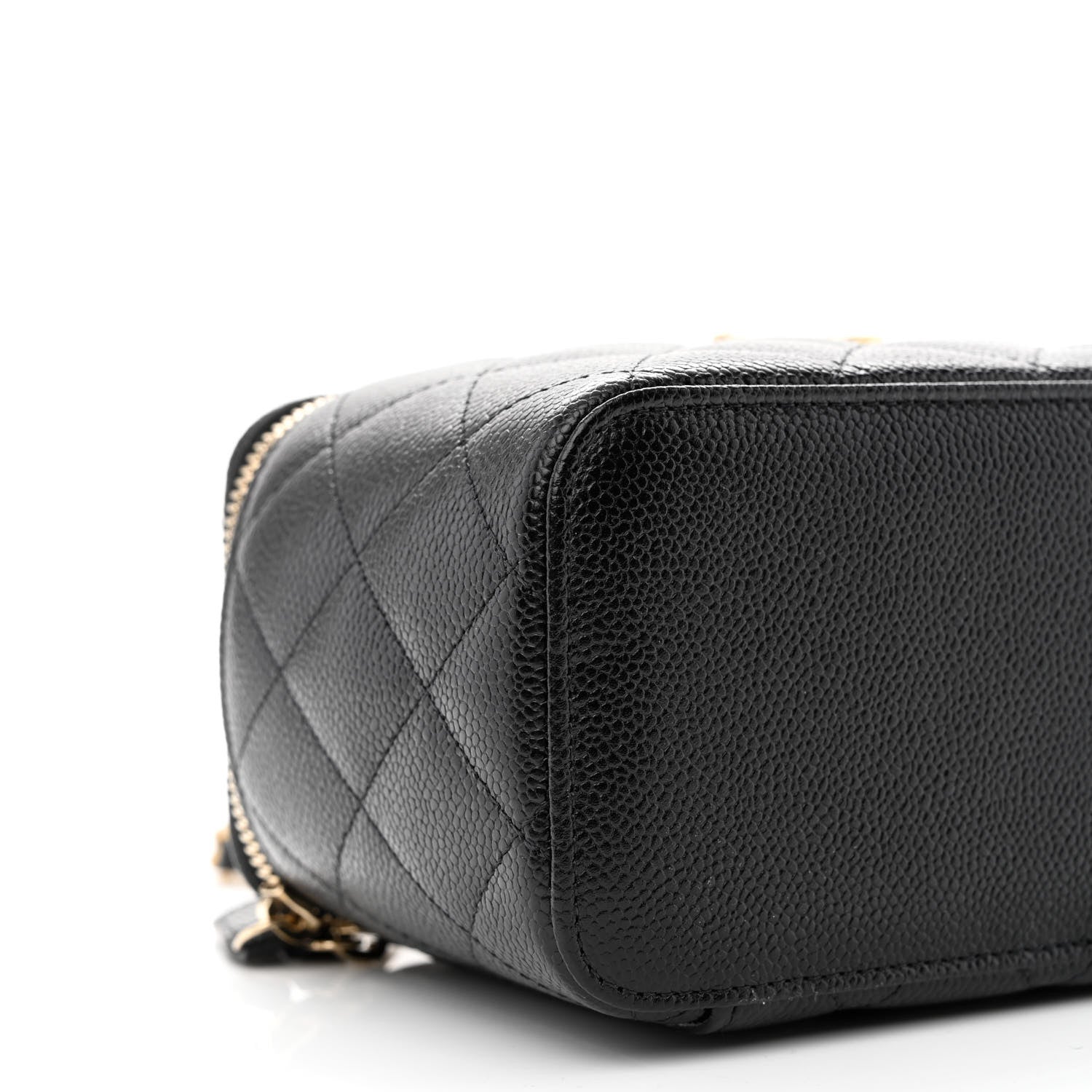Chanel Shiny Caviar Quilted Pick Me Up Vanity Case Black 9 of 11