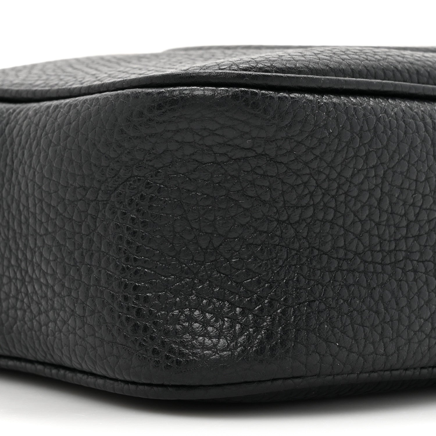 Gucci Pebbled Calfskin Mini Soho Disco Bag Black 10 of 10