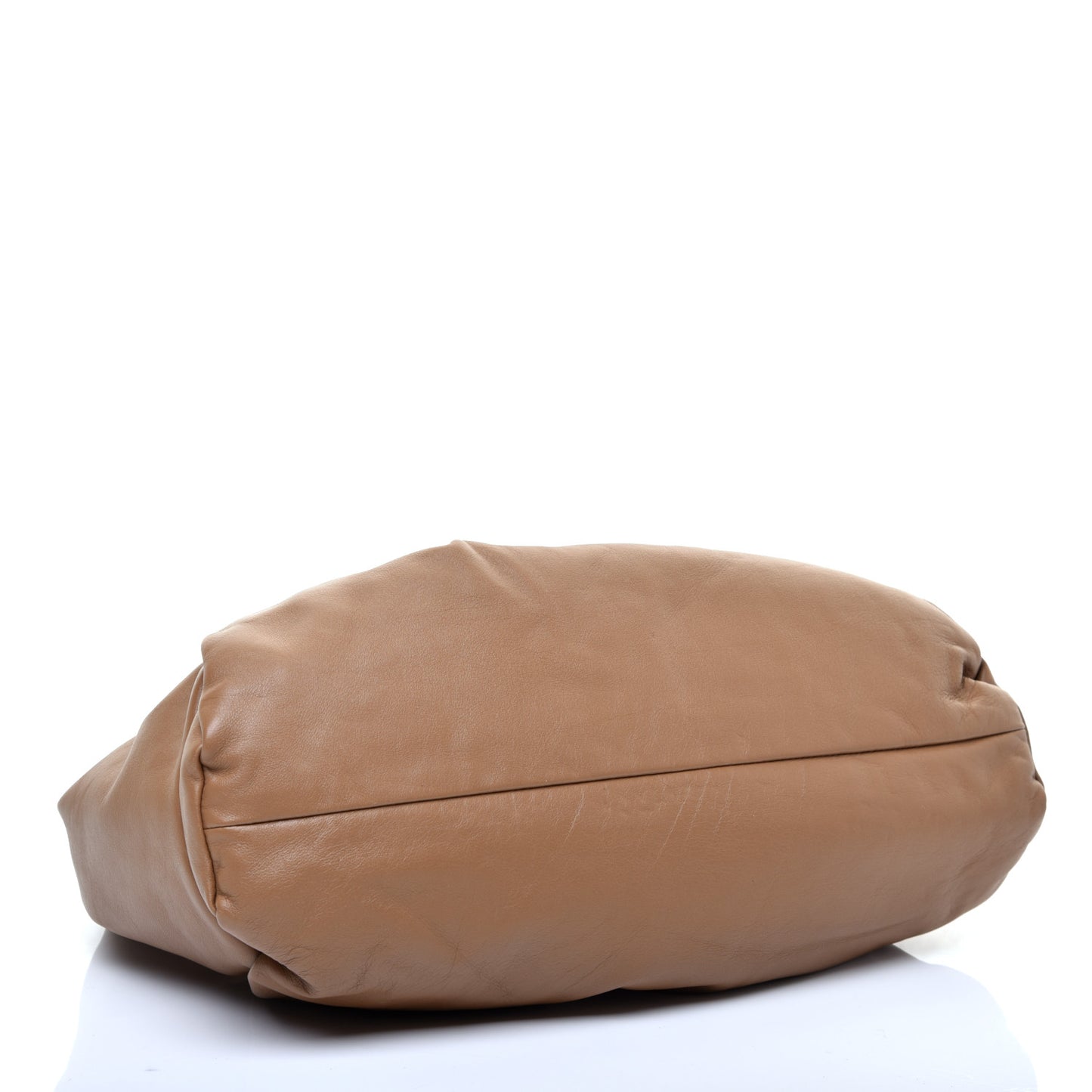 Smooth Butter Calfskin Small The Shoulder Pouch Cammello