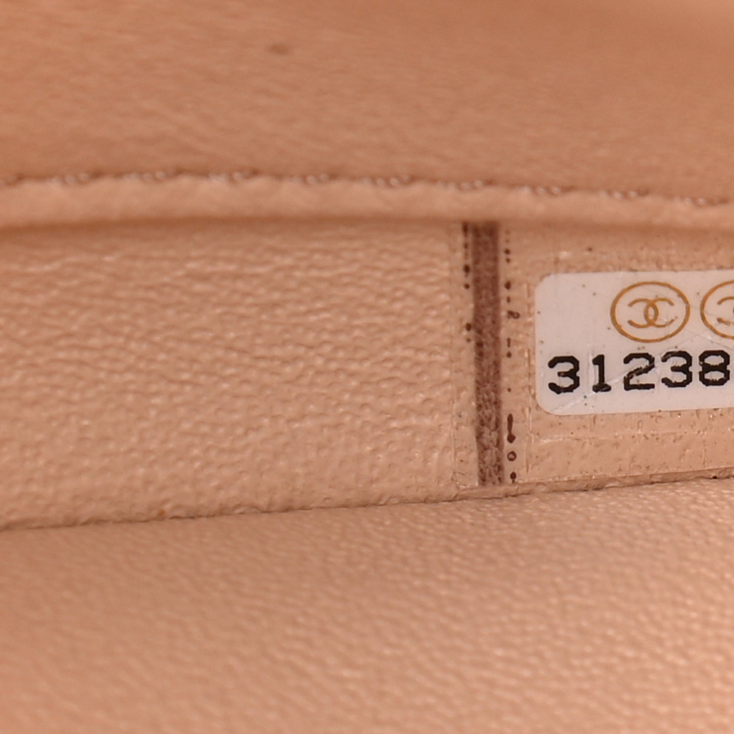 Lambskin Quilted Small Trendy CC Dual Handle Flap Bag Beige