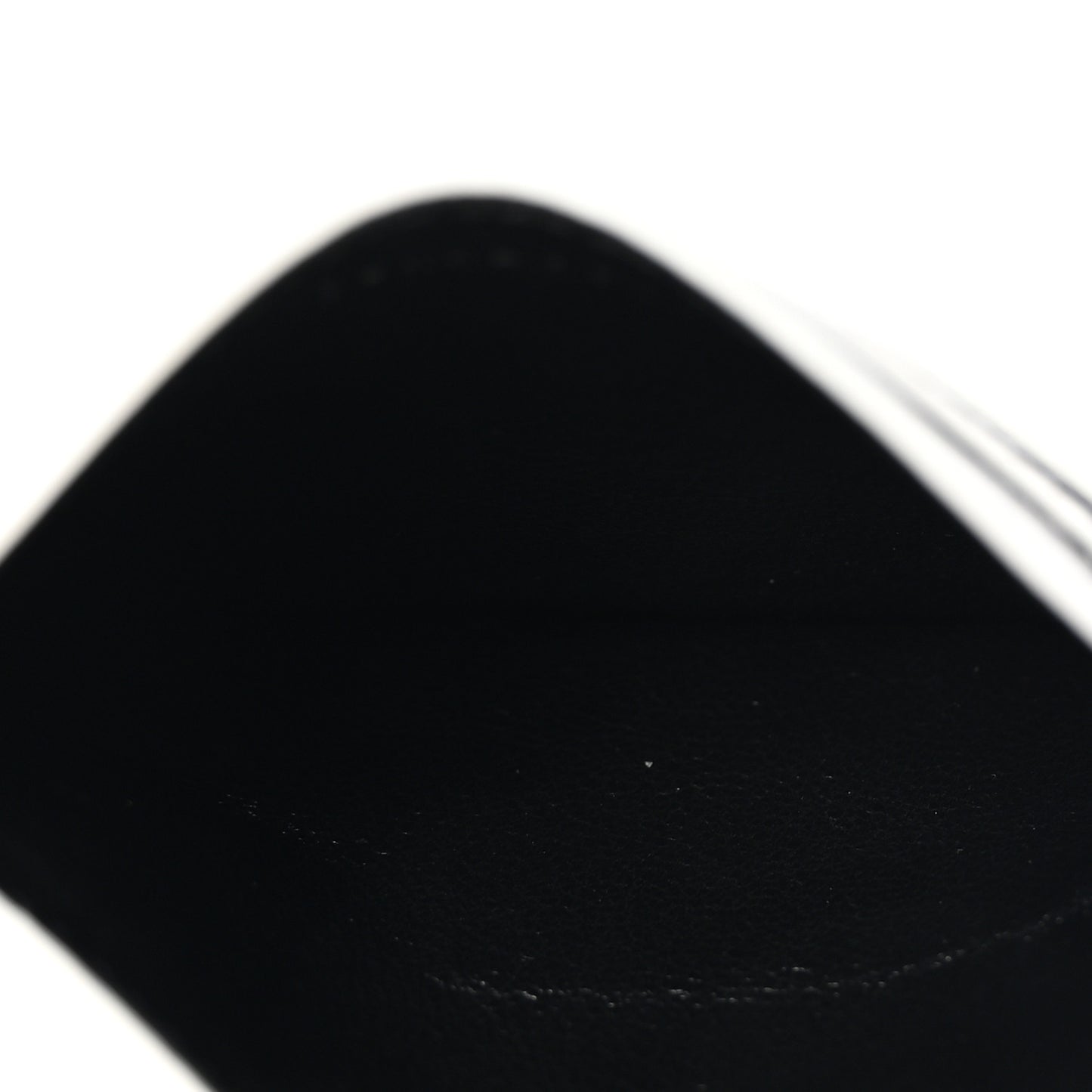 Grain De Poudre Monogram Monochrome Credit Card Case Grey