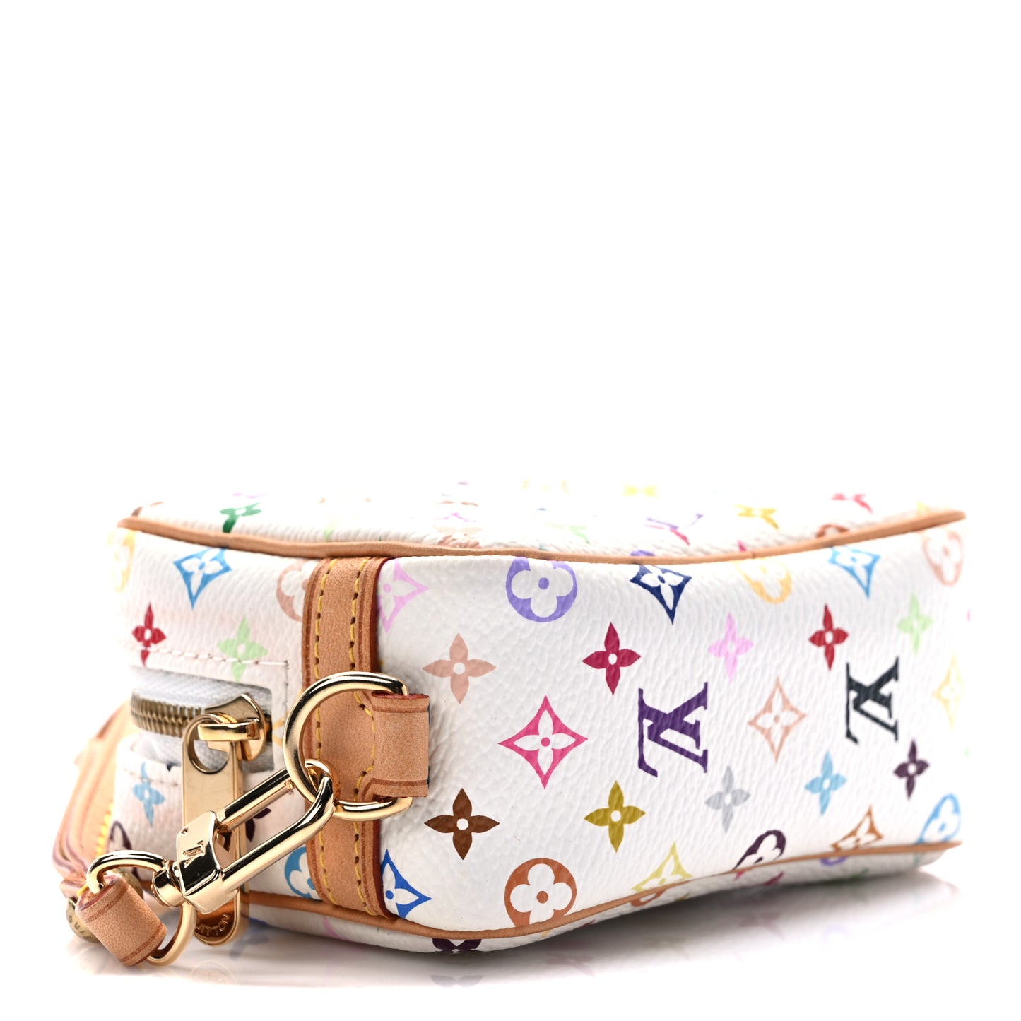 Monogram Multicolor Trousse Wapity White