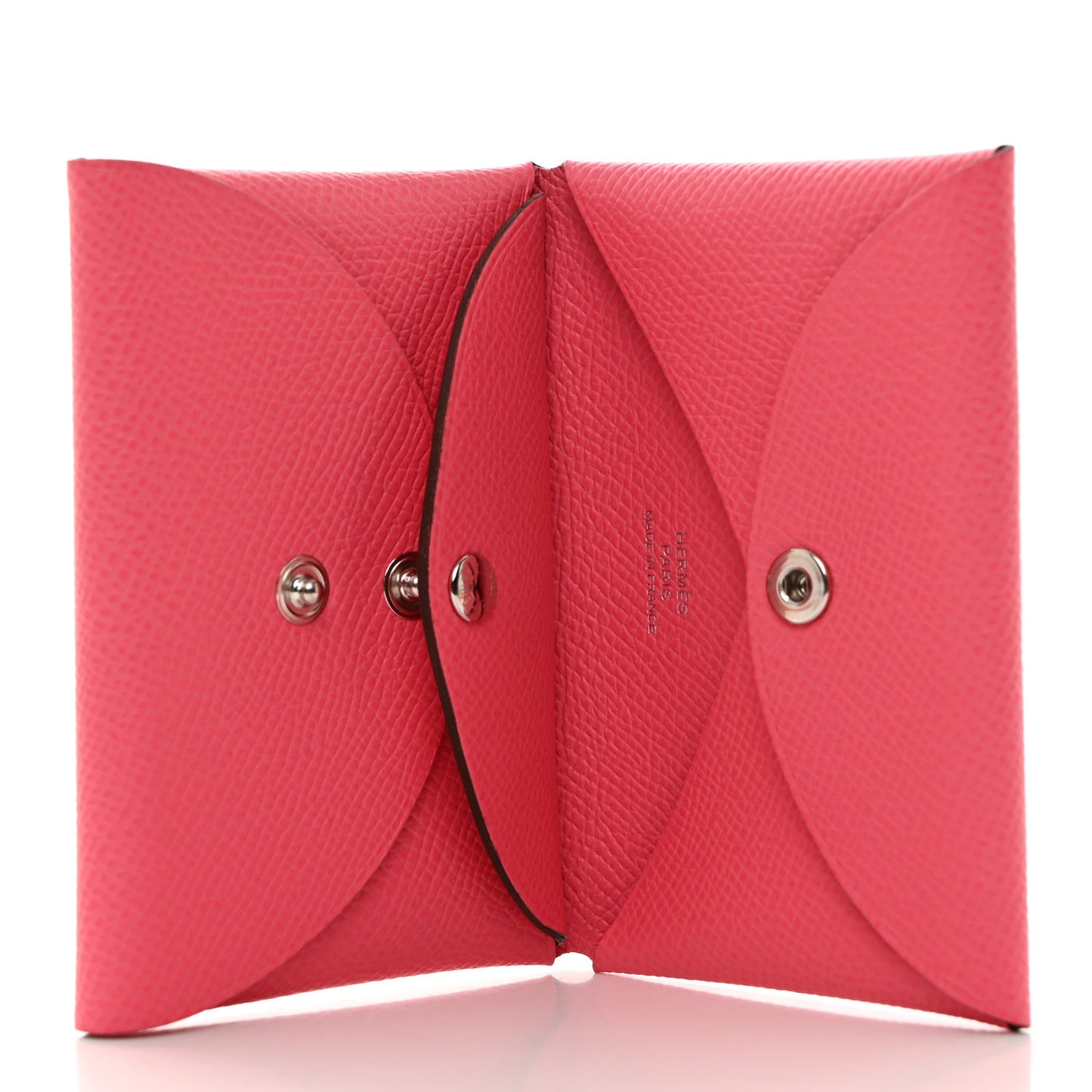 Epsom Calvi Duo Card Case Rose Azalee