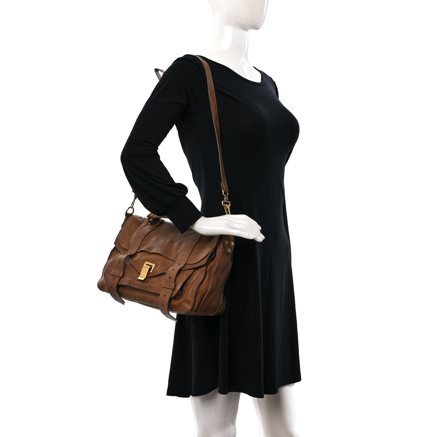 Lambskin Medium PS1 Satchel Birch