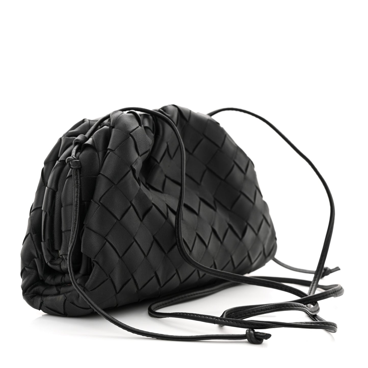 Nappa Intrecciato The Mini Pouch Black