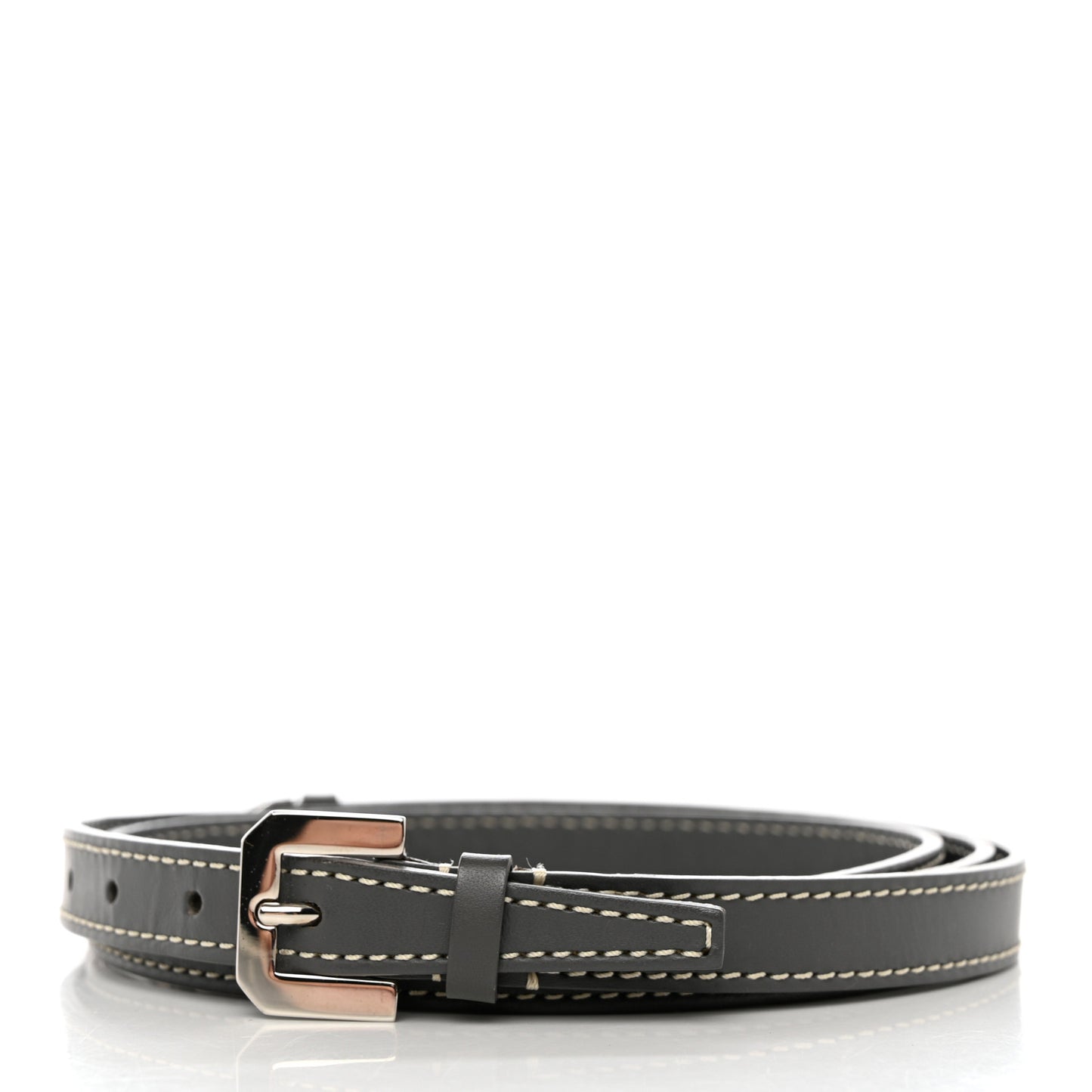 Calfskin Adjustable Shoulder Strap Grey