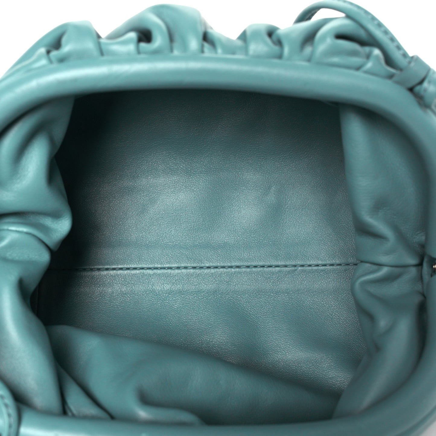 Butter Calfskin The Mini Pouch Linoleum