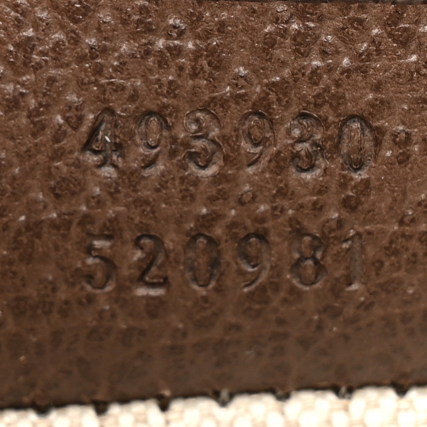 GG Supreme Monogram Neo Vintage Web Belt Bag Brown