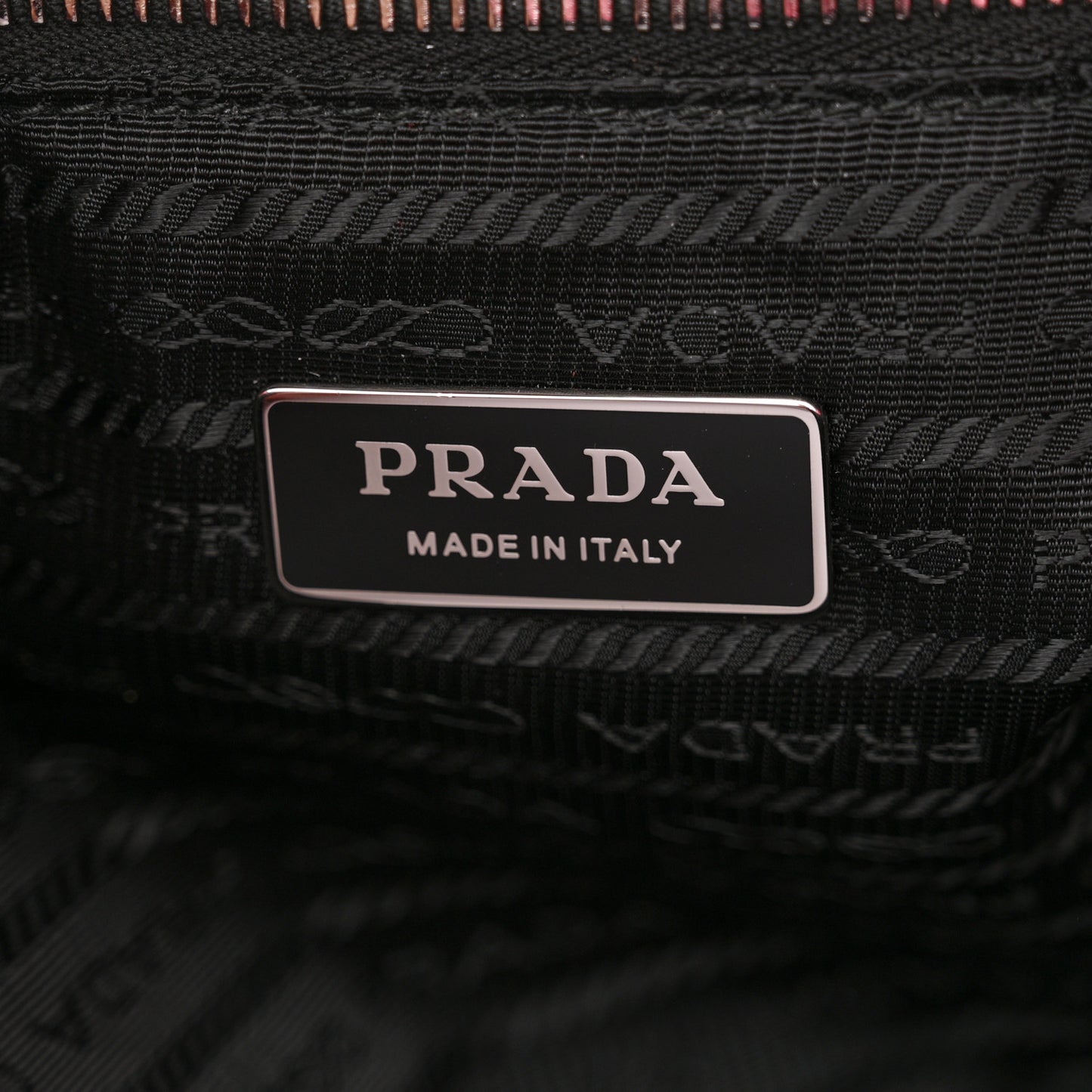 Terry Cloth Tote Bag Petalo Black