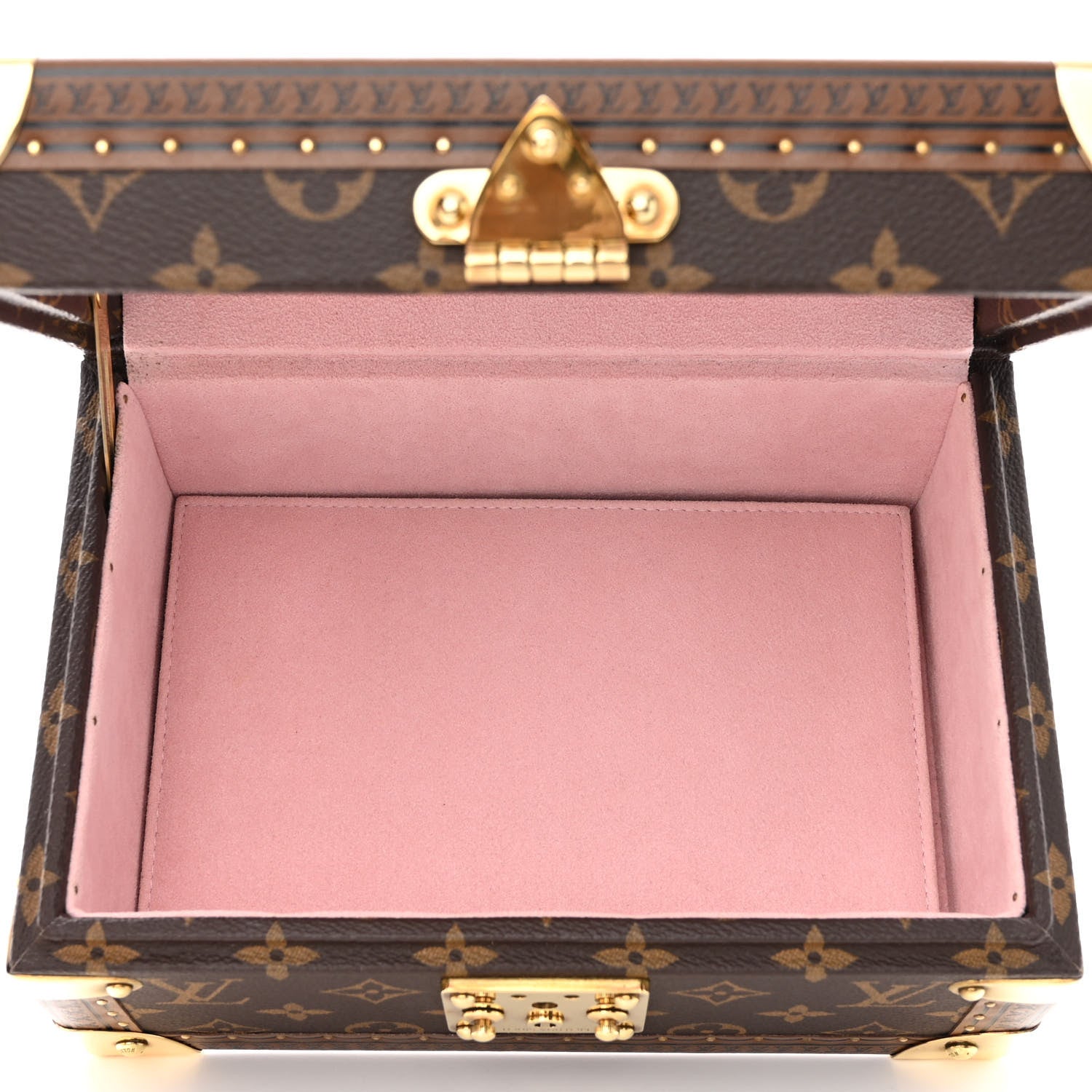 Louis Vuitton Monogram Coffret Tresor 24 Rose Ballerine 6 of 11