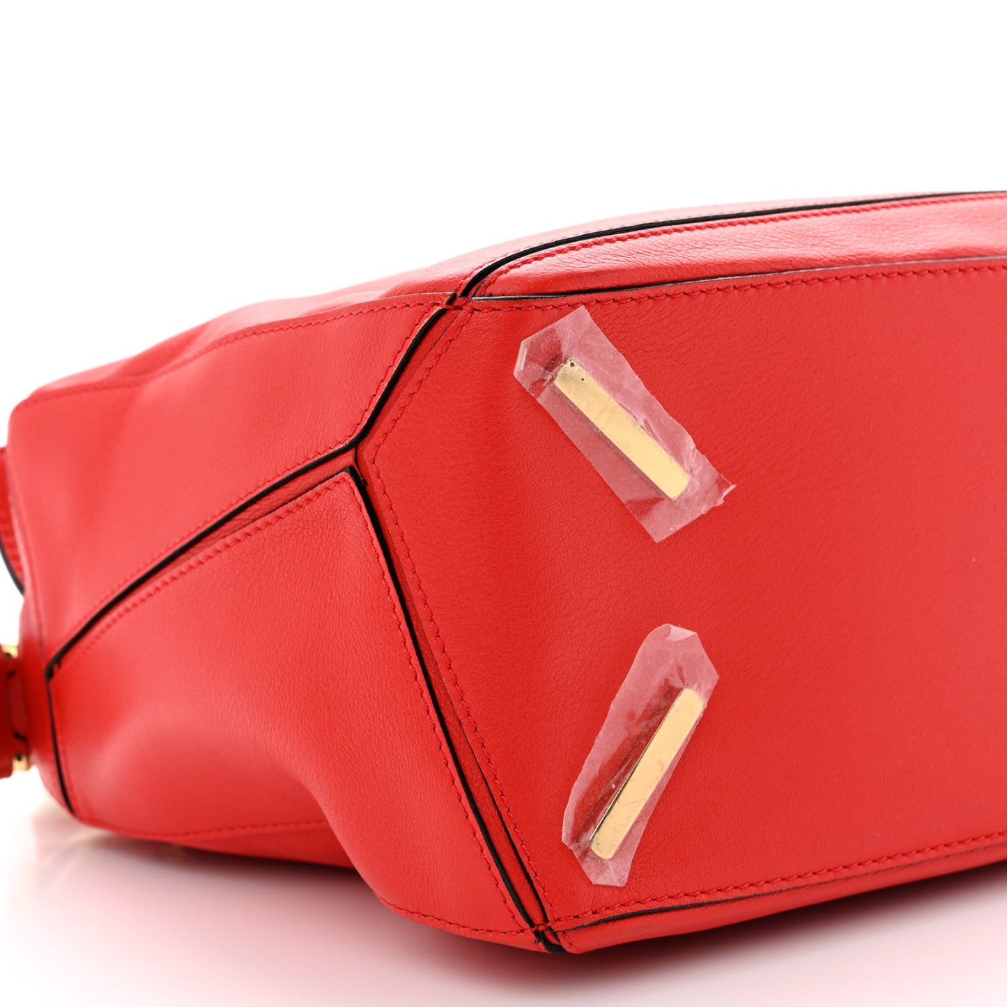 Calfskin Medium Puzzle Bag Scarlet
