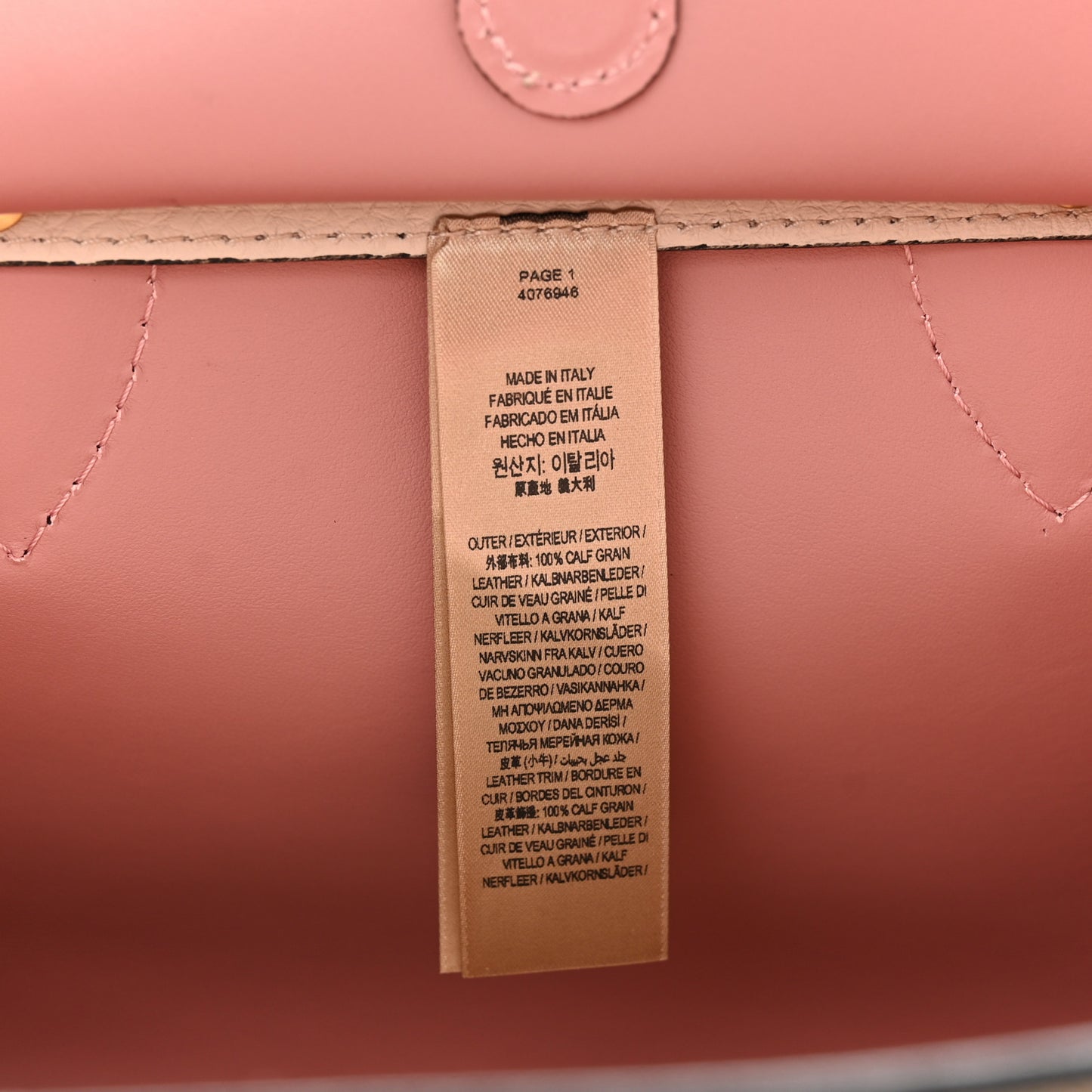 Marais Calfskin Small Belt Bag Limestone Dusty Rose