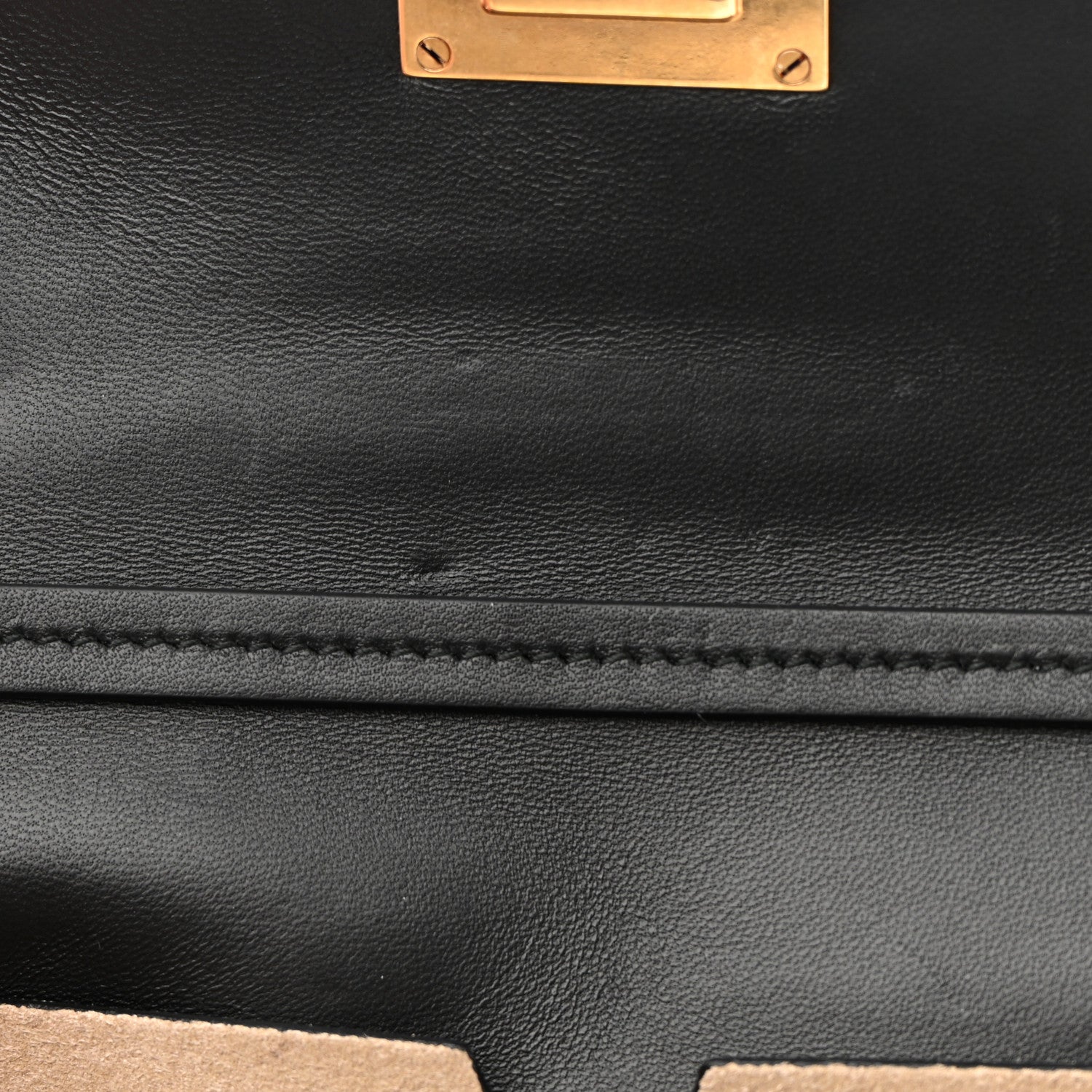 Givenchy Goatskin Quilted GV3 Mini Pocket Convertible Bag Black 10 of 10