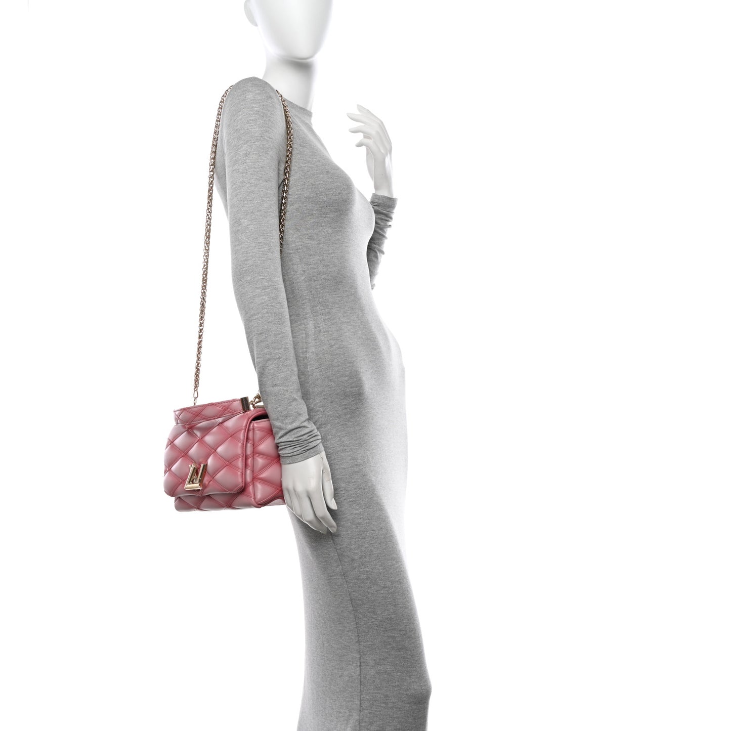 Lambskin Malletage Top Handle GO-14 MM Rosabella