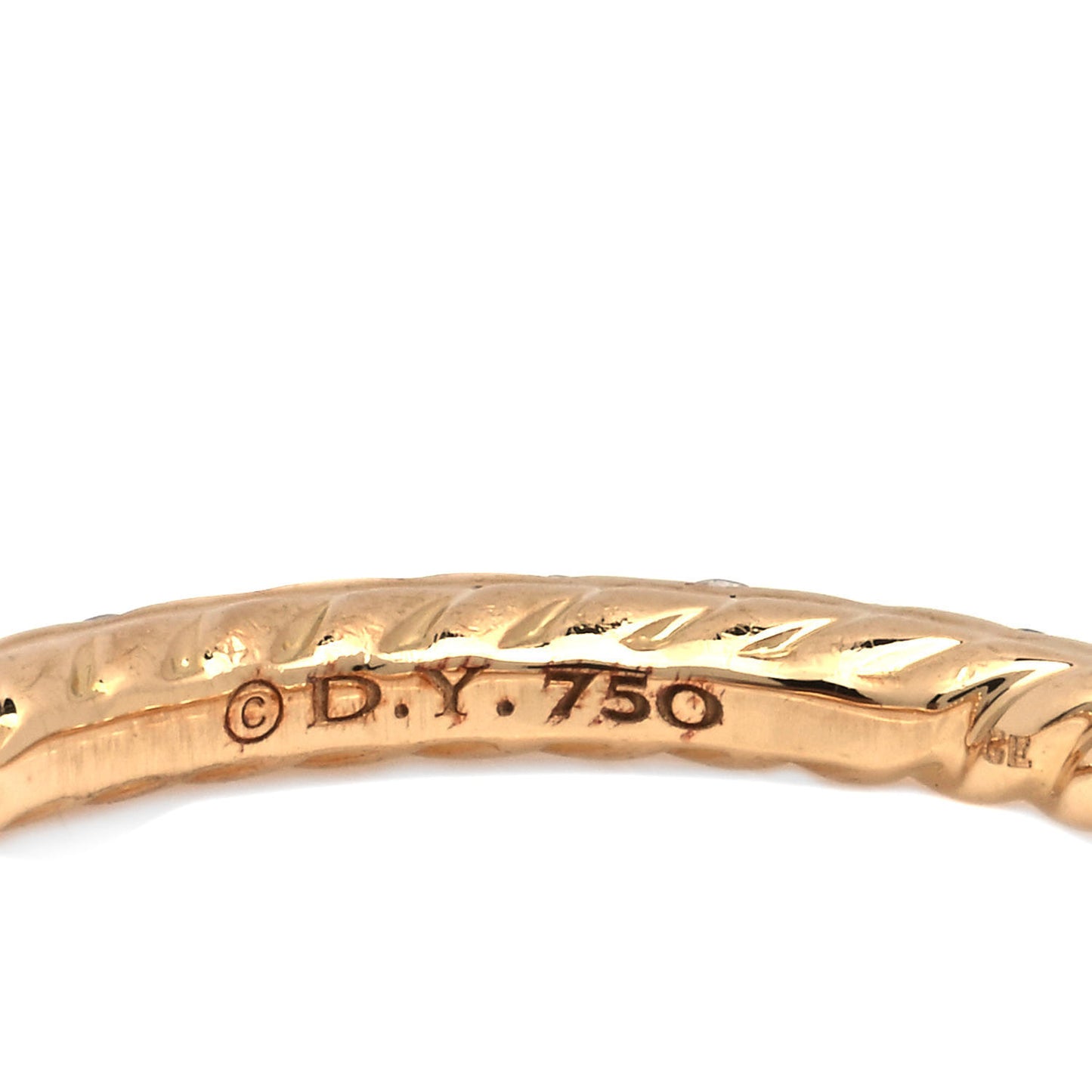 18k Yellow Gold Diamond 1.8mm Eden Eternity Wedding Band Ring 45 3.5
