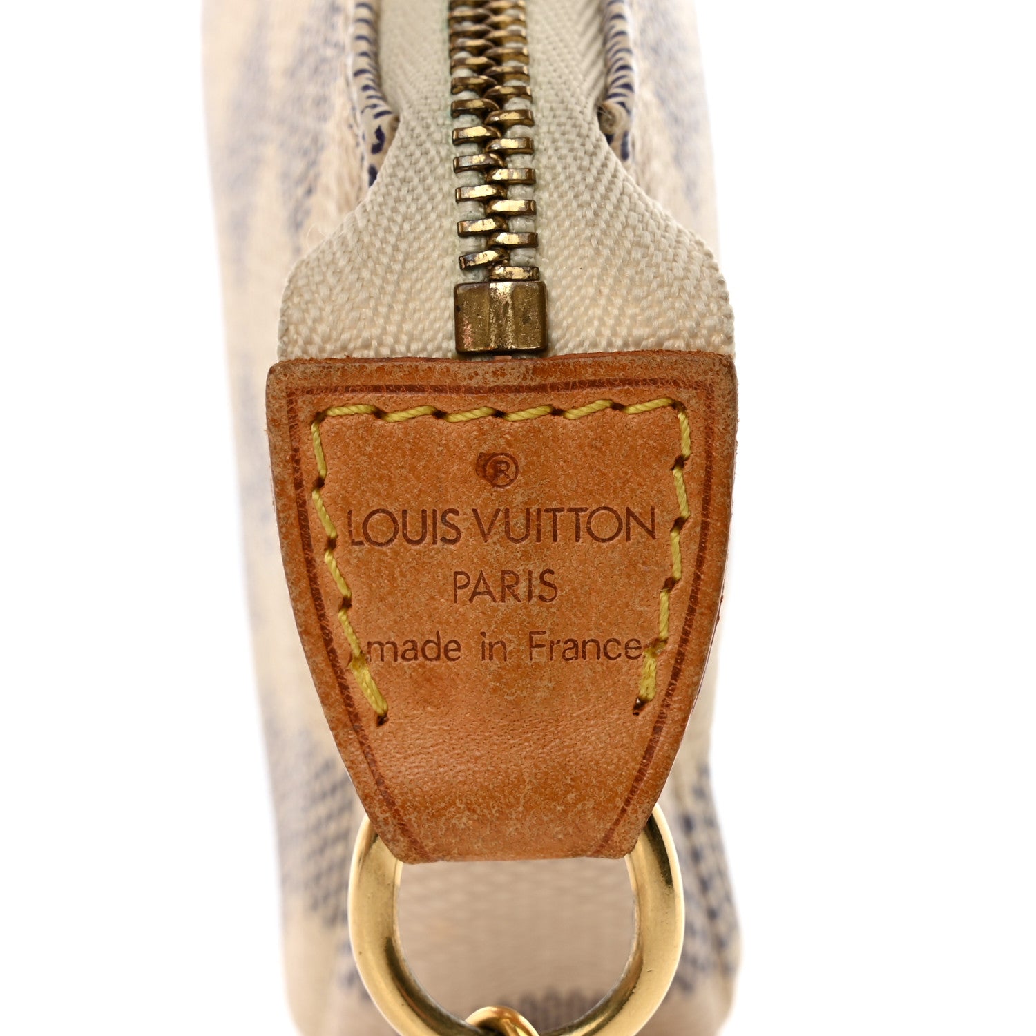 Louis Vuitton LOUIS VUITTON Damier Azur Mini Pochette Accessories 6 of 7