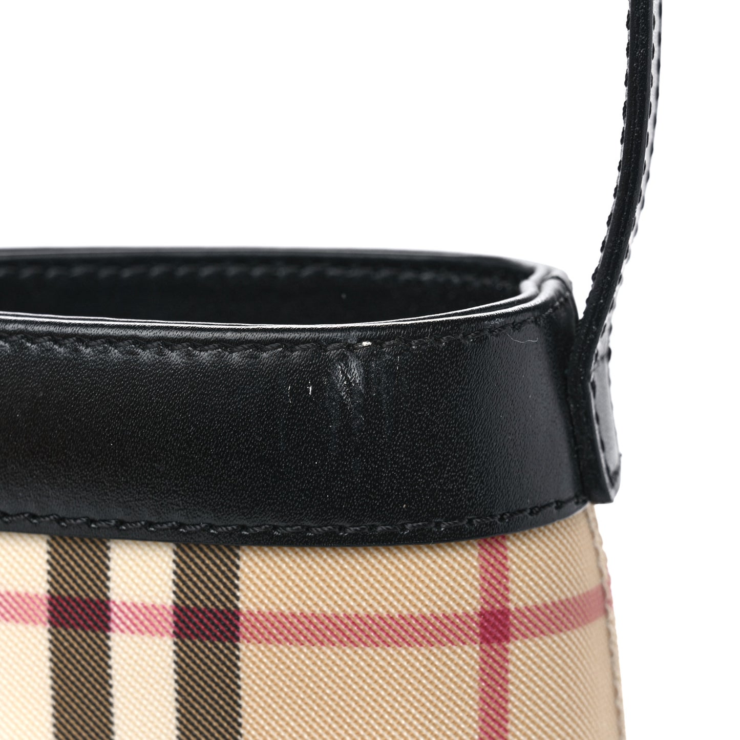 Prorsum House Check Shoulder Bag Black