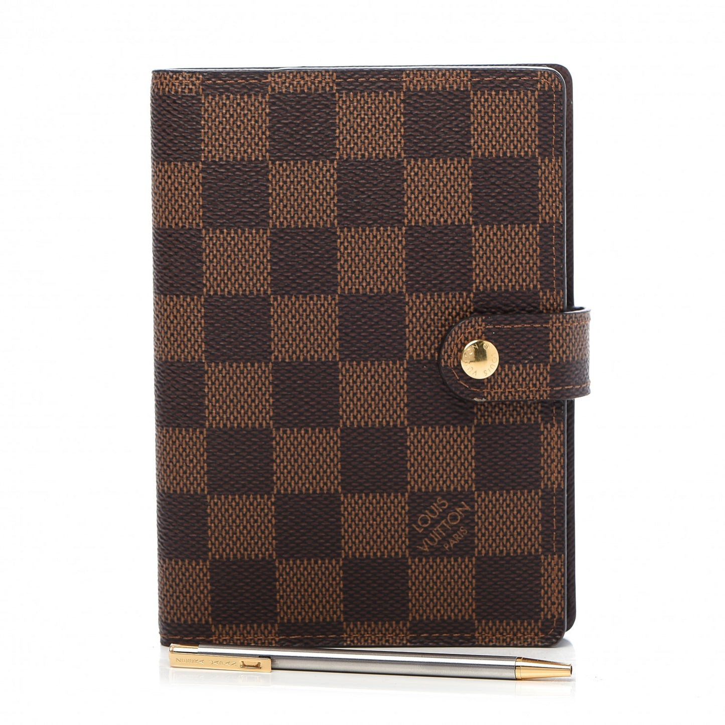 Damier Ebene Small Ring Agenda Cover