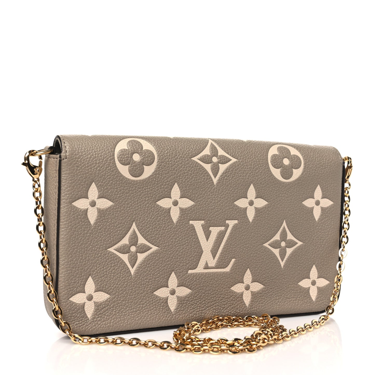 Empreinte Monogram Giant Felicie Pochette Tourterelle Creme