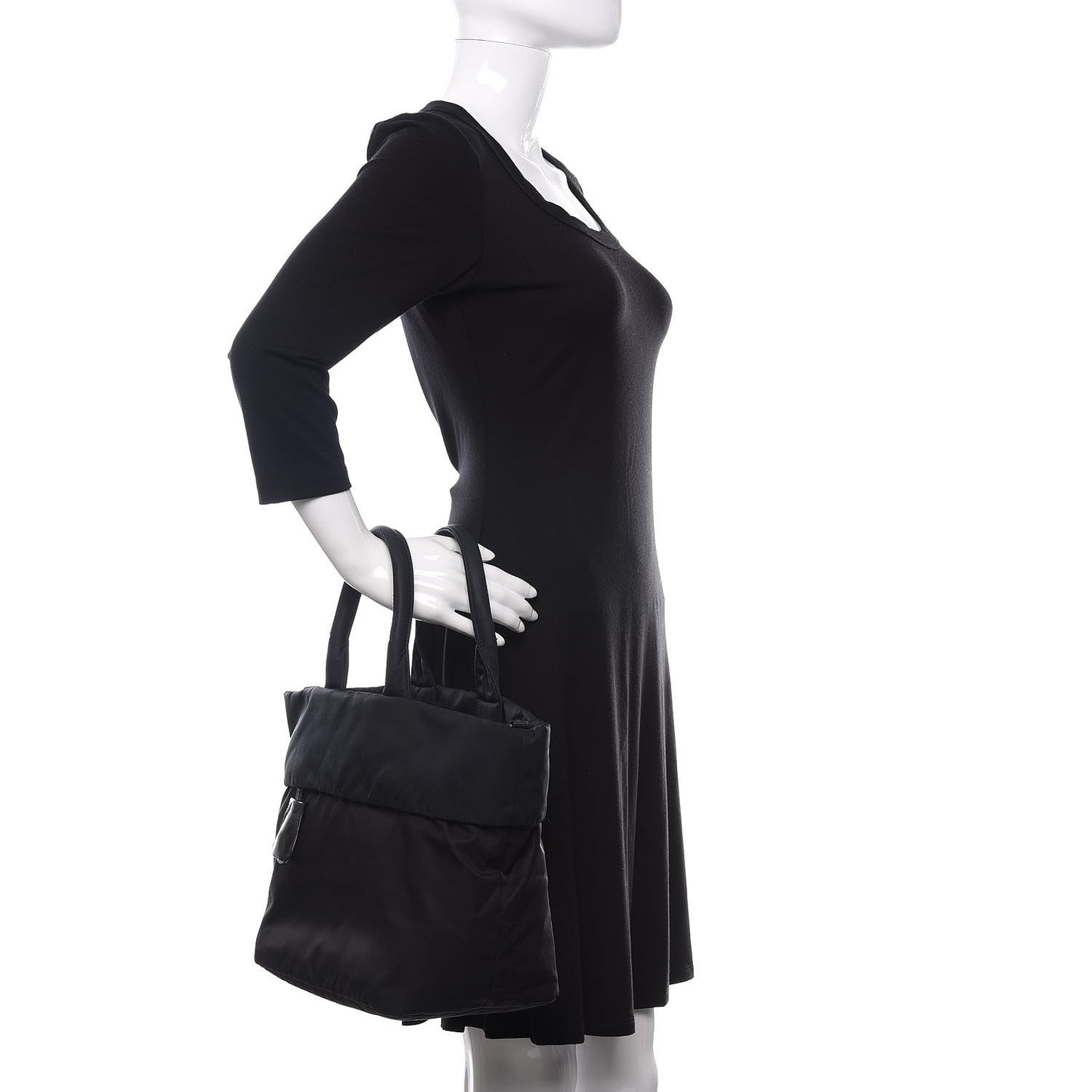 Tessuto Nylon Tote Black