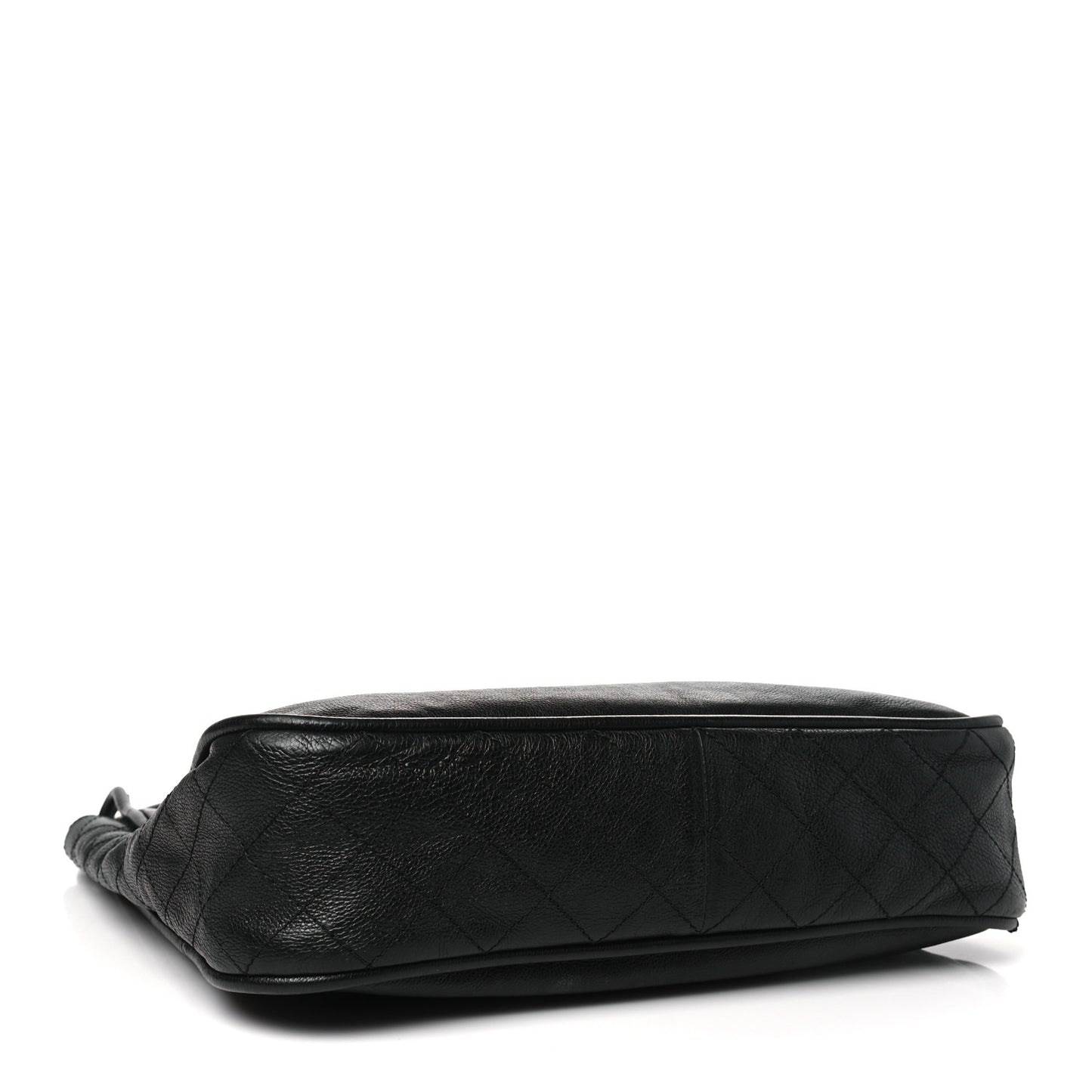 Calfskin Coco Curve Tote Black
