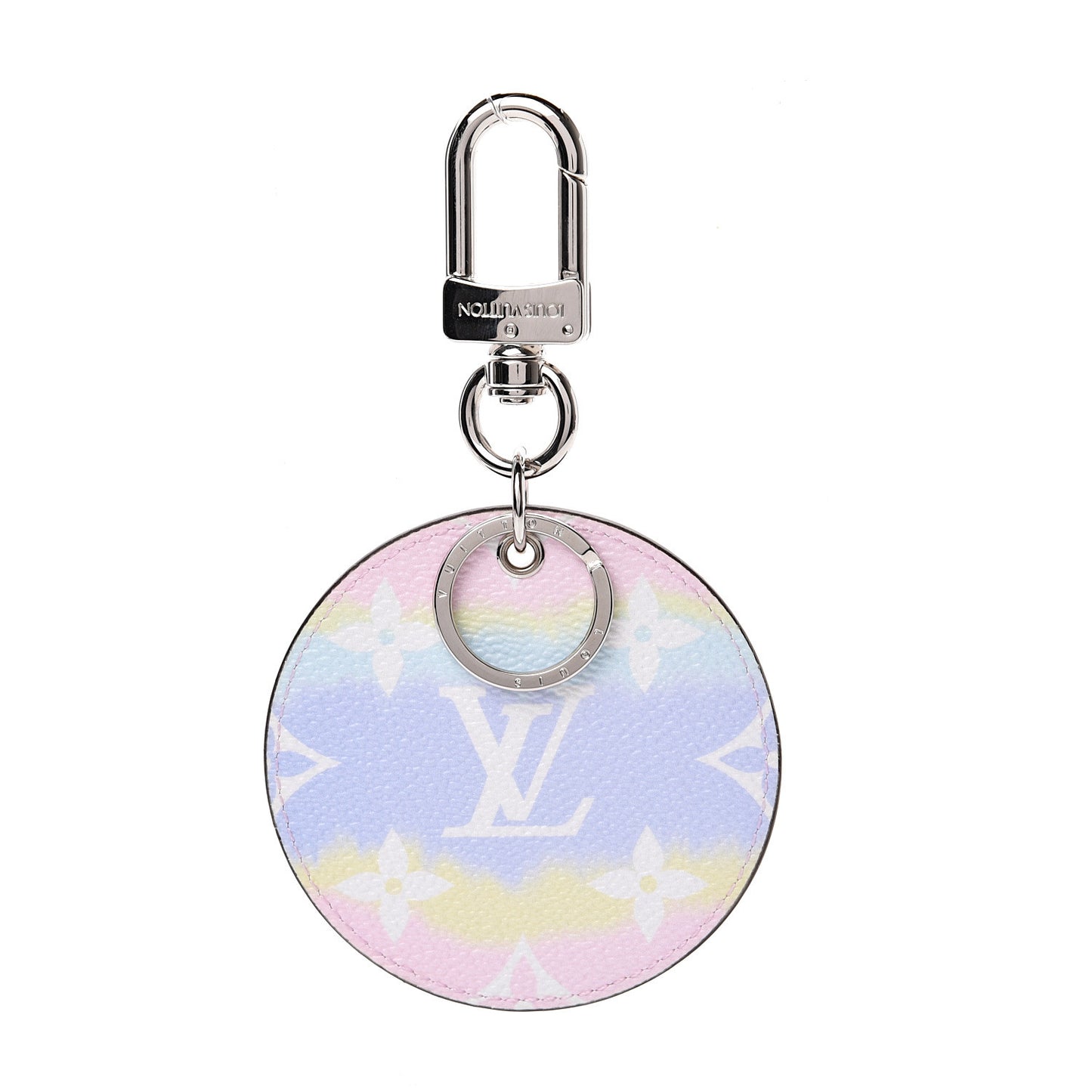 Monogram Escale Bag Charm Key Holder Pastel